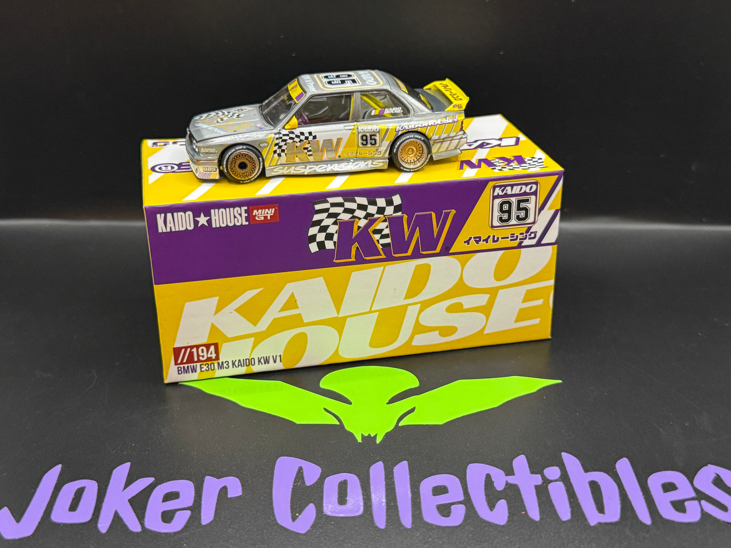 Kaido House Chase BMW M3 Kaido KW V1 Purple KHMG194