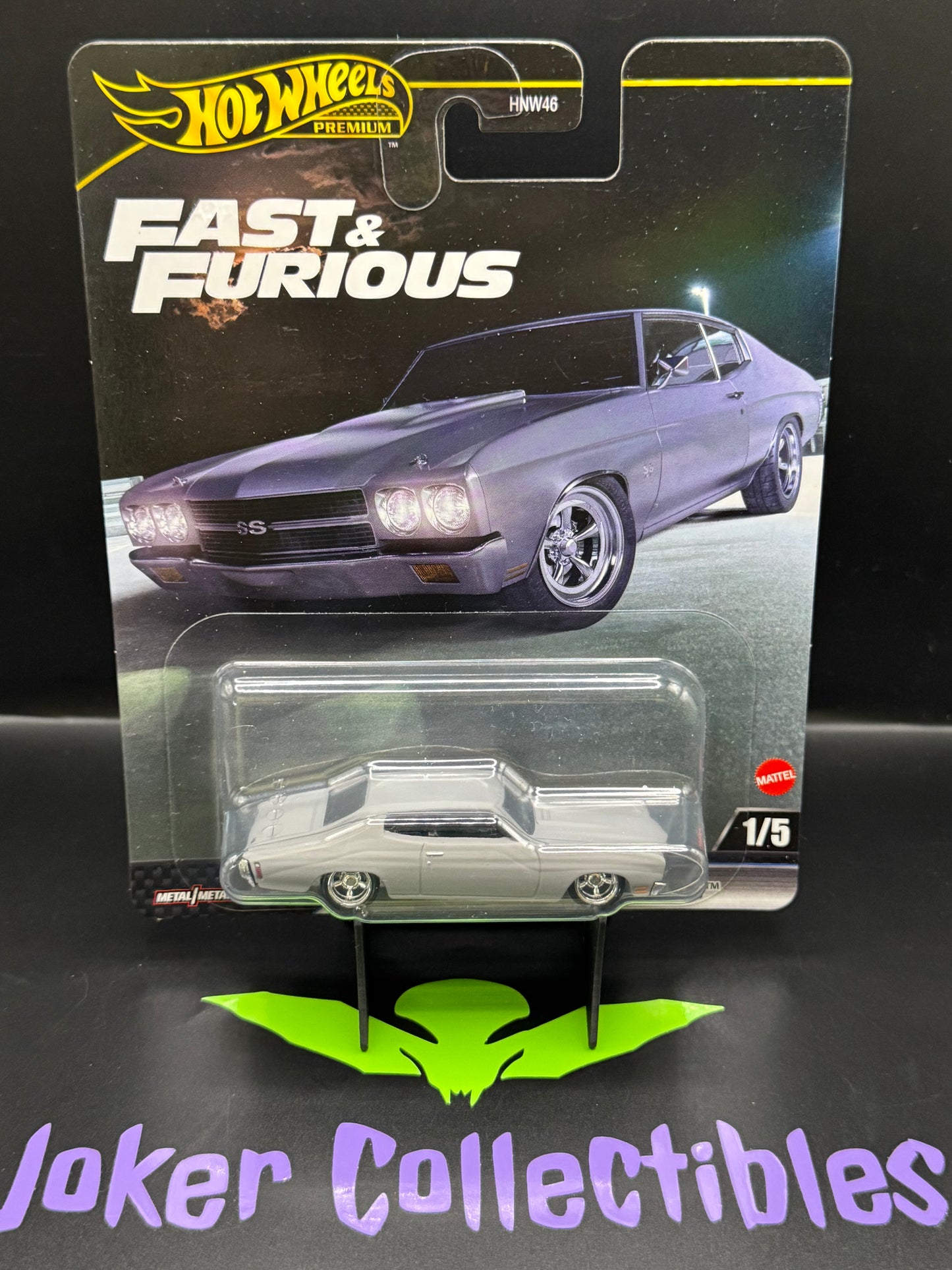 Hot Wheels Premium Fast & Furious 1970 Chevelle SS # 1/5