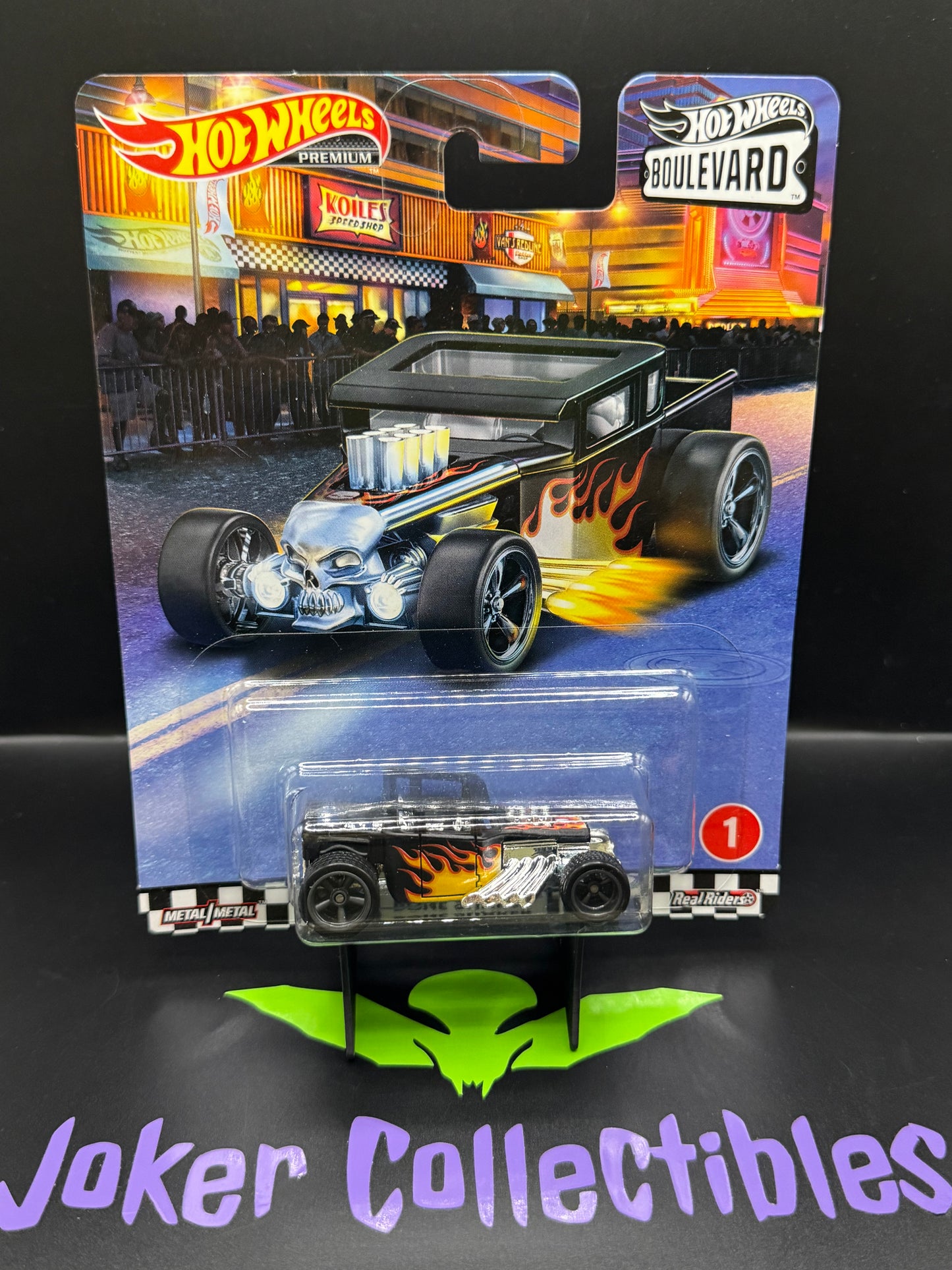 Hot Wheels Premium Boulevard Bone Shaker # 1