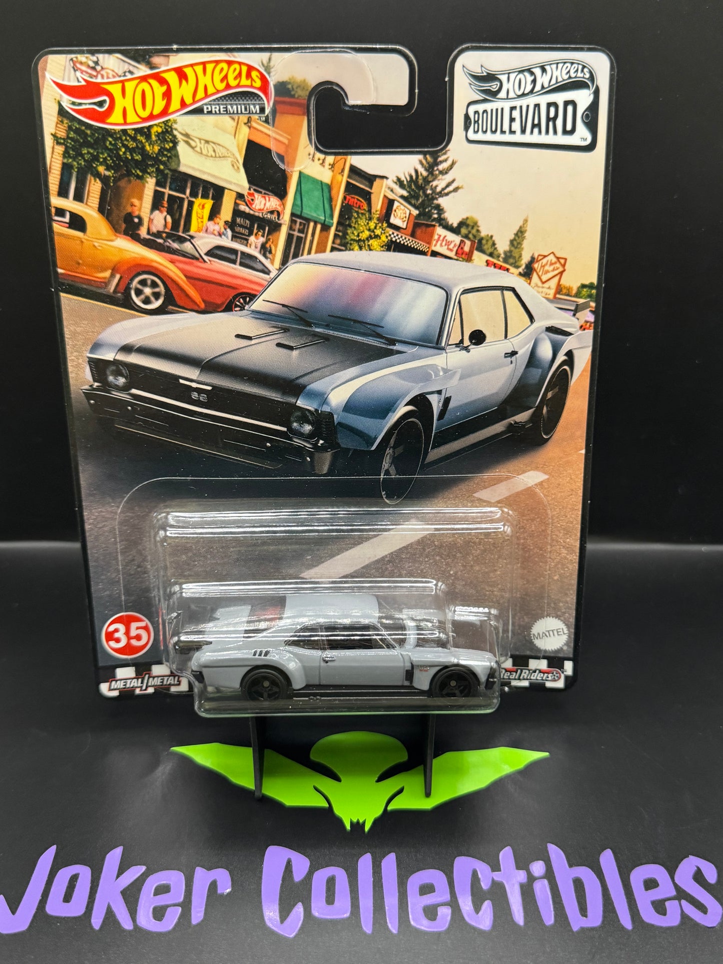 Hot Wheels Premium Boulevard Custom '70 Chevy Nova # 35