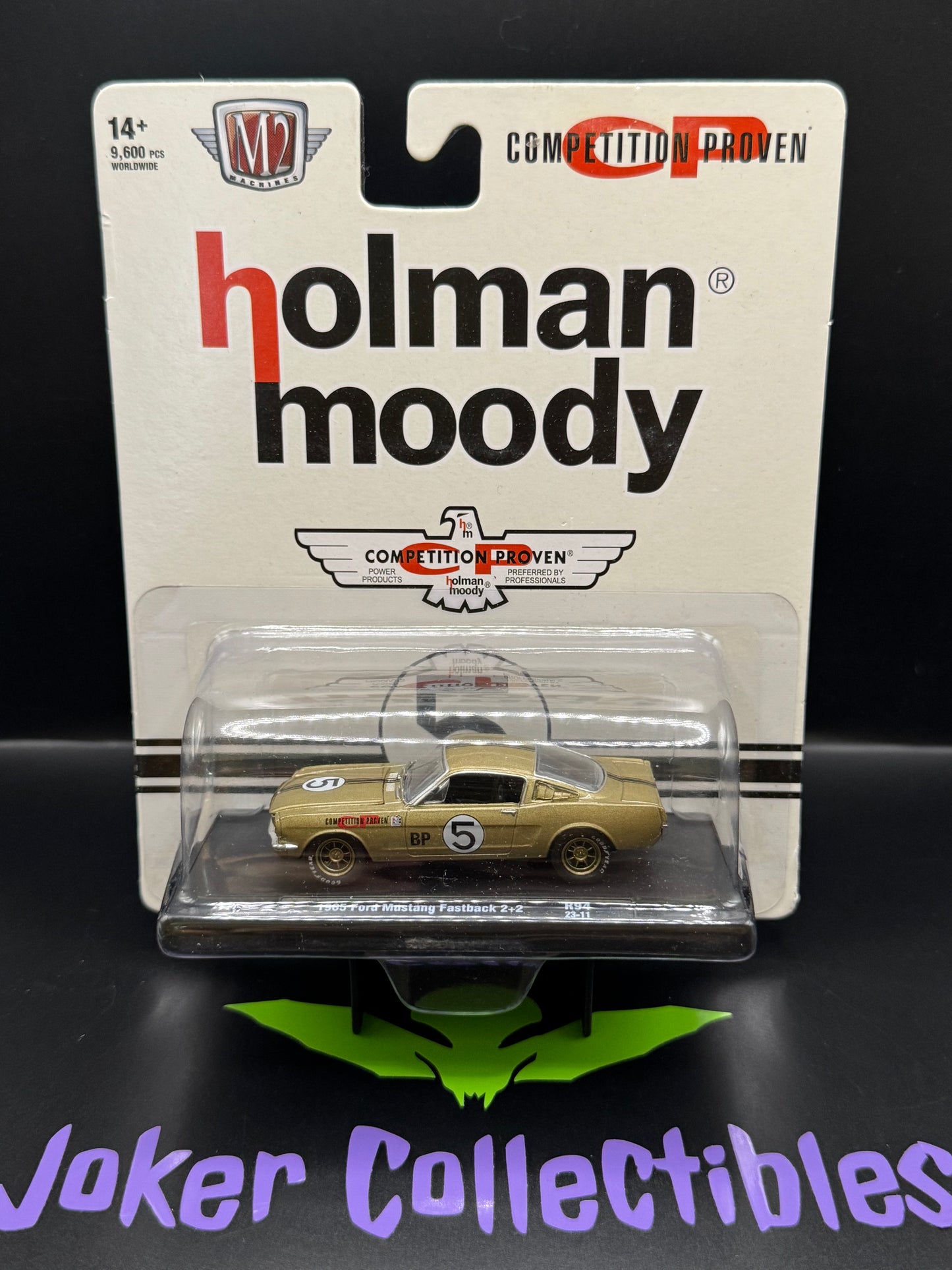 M2 Machines Auto-Drivers Holman Moody 1965 Ford Mustang Fastback 2+2 R94 23-11