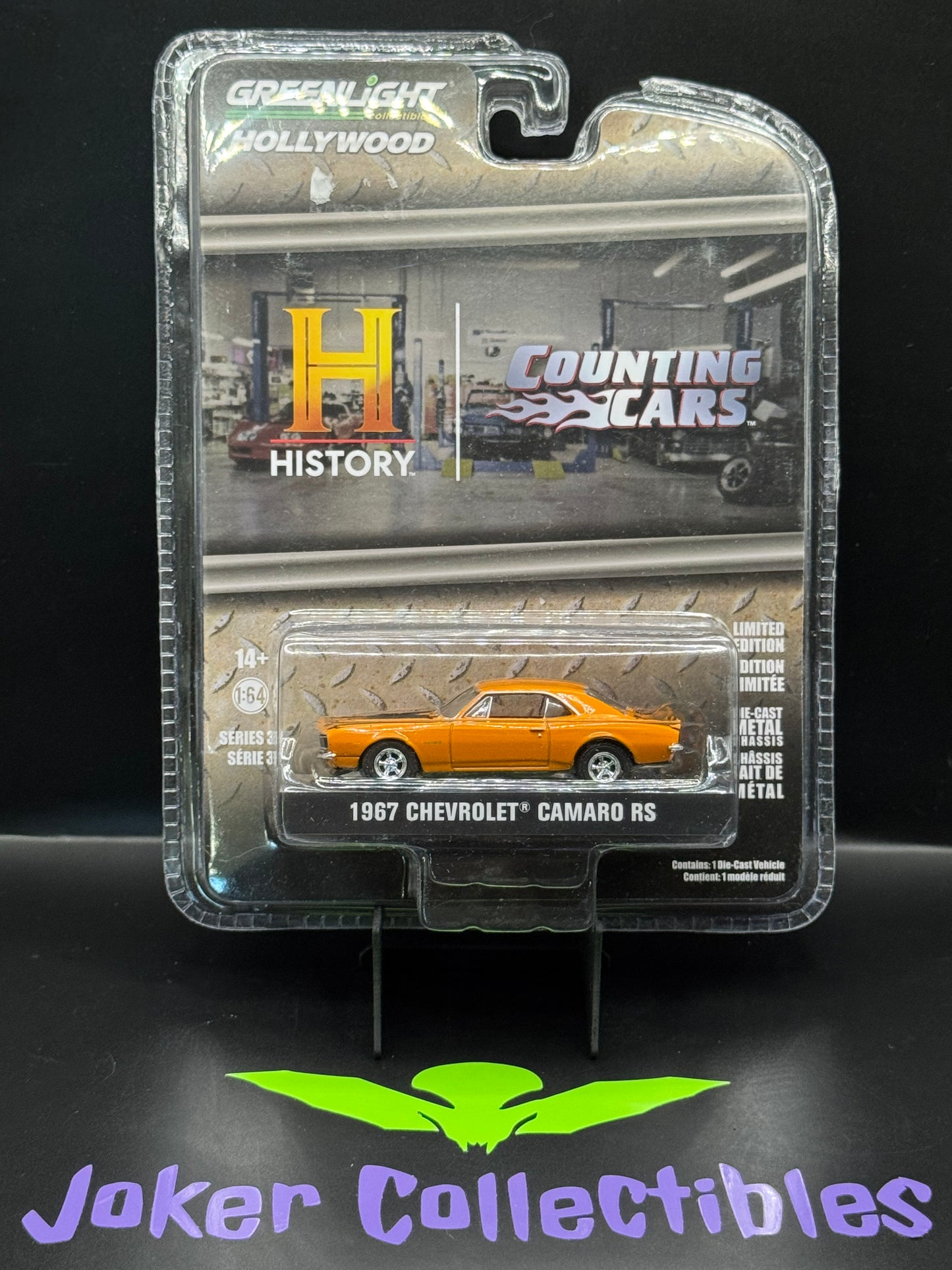 Greenlight Hollywood Series 37 Counting Cars 1967 Chevrolet Camaro RS