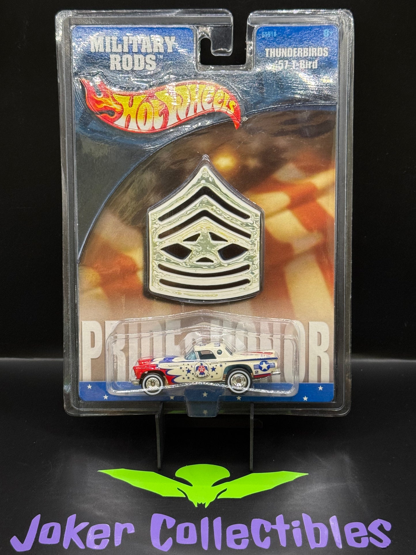 Hot Wheels Military Rods Pride & Honor Air Force USAF Thunderbirds '57 T-Bird
