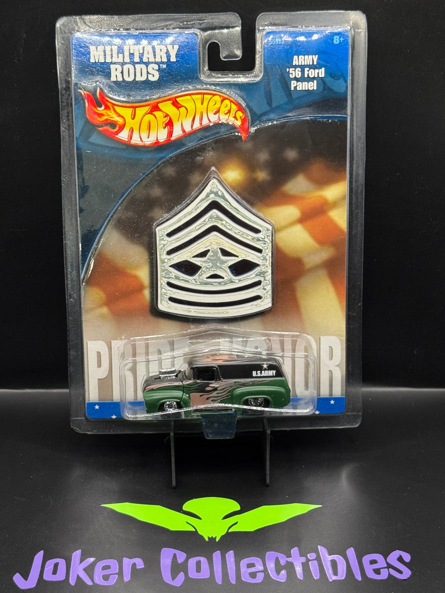 Hot Wheels Military Rods Pride & Honor Army '56 Ford Panel