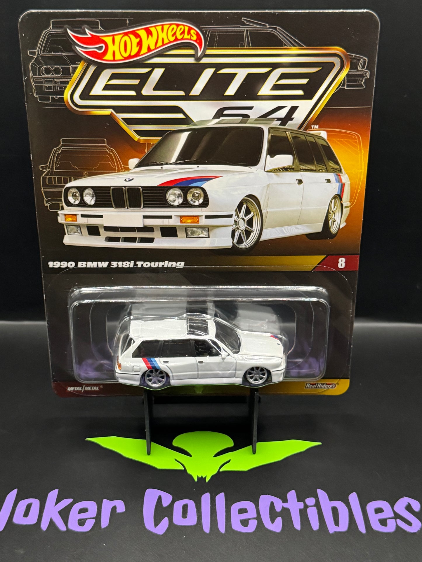 Hot Wheels Elite 64 1990 BMW 318i Touring # 8