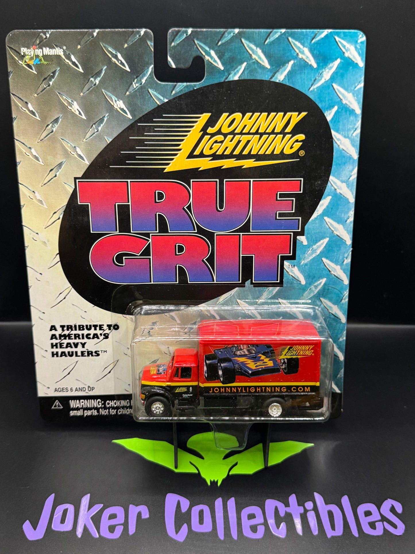 Johnny Lightning True Grit A Tribute to America's Heavy Haulers Racing Team Box Truck