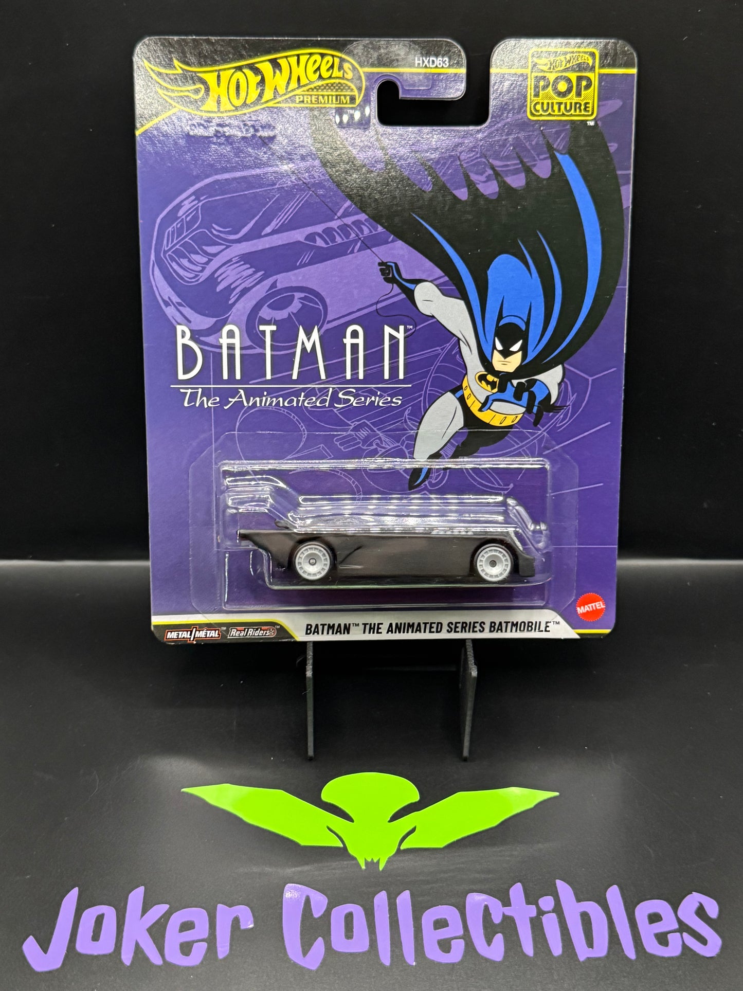 Hot Wheels Premium Pop Culture Batman The Animated Series Batmobile