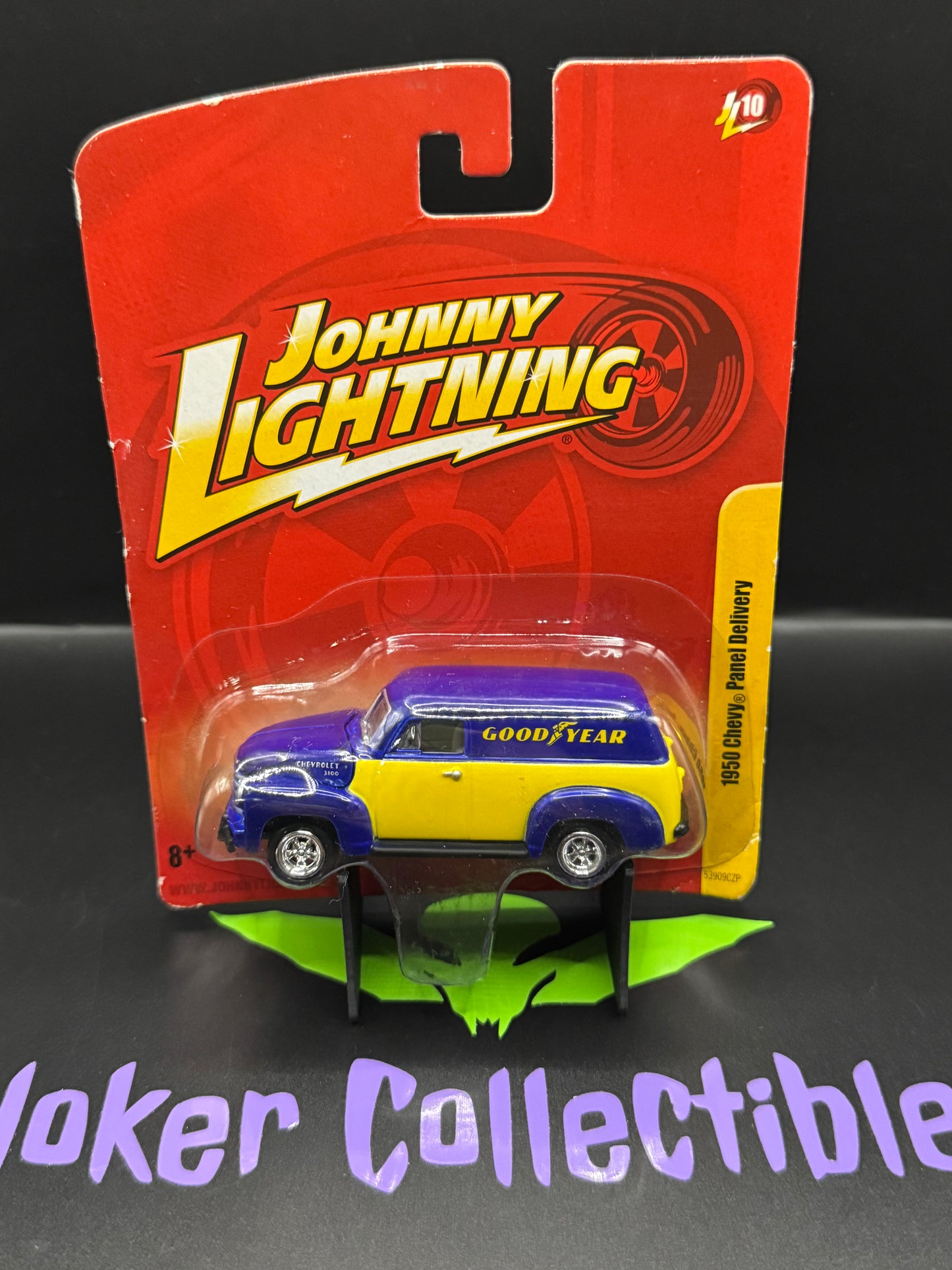 Johnny Lightning Short Card Goodyear 1950 Chevy Panel Delivery 10