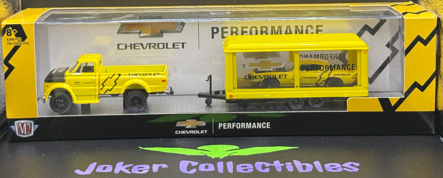 M2 Machines Auto-Haulers 1970 Chevrolet C60 Truck & 1970 Chevrolet Camaro Z/28 RS R58 22-19