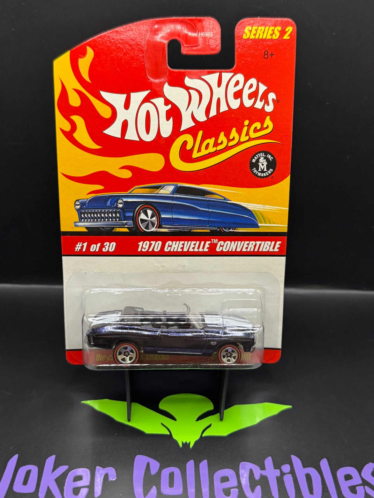 Hot Wheels Classics Series 2 Black 1970 Chevelle Convertible # 1 of 30