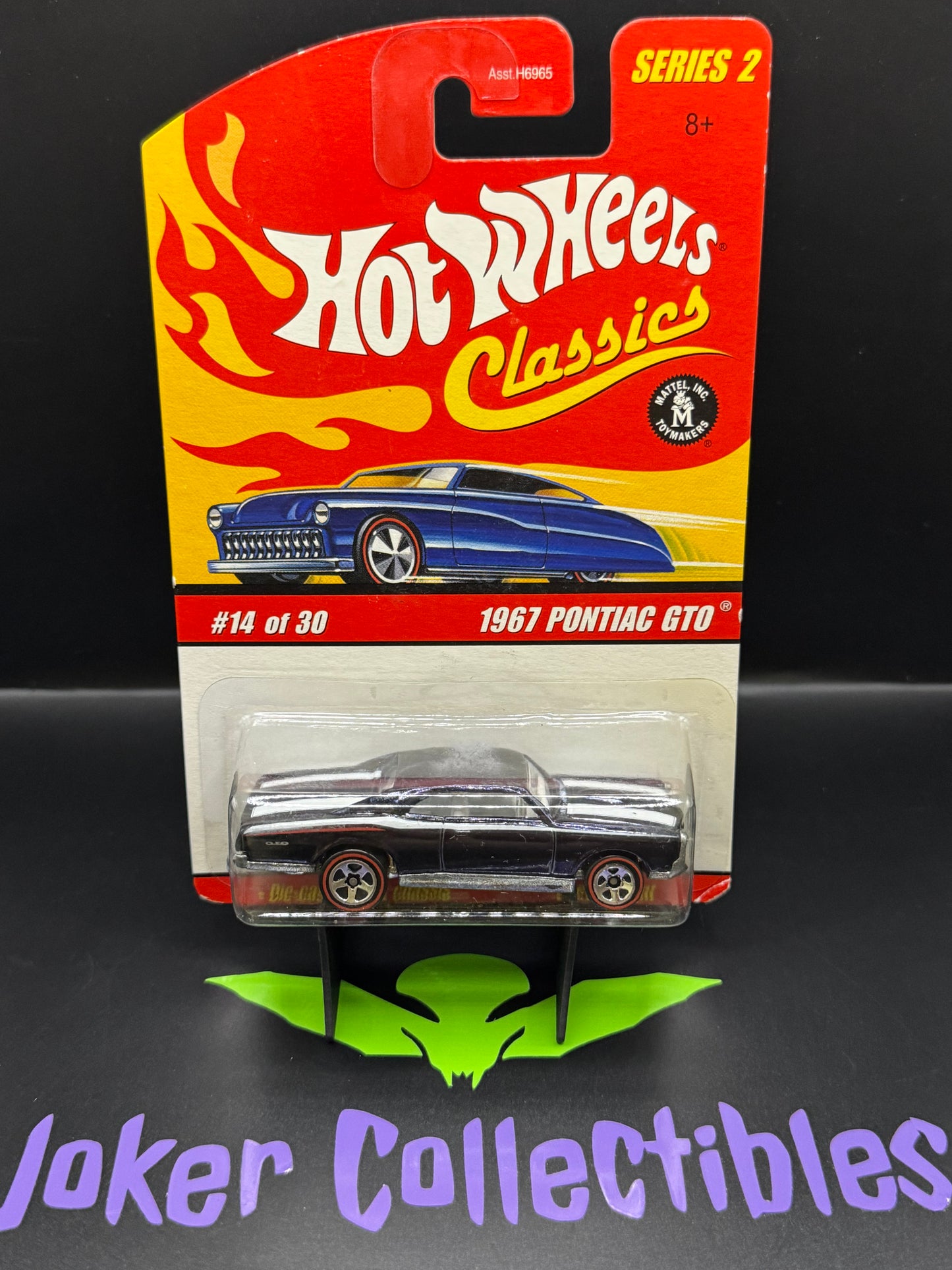 Hot Wheels Classics Series 2 Black 1967 Pontiac GTO # 14 of 30