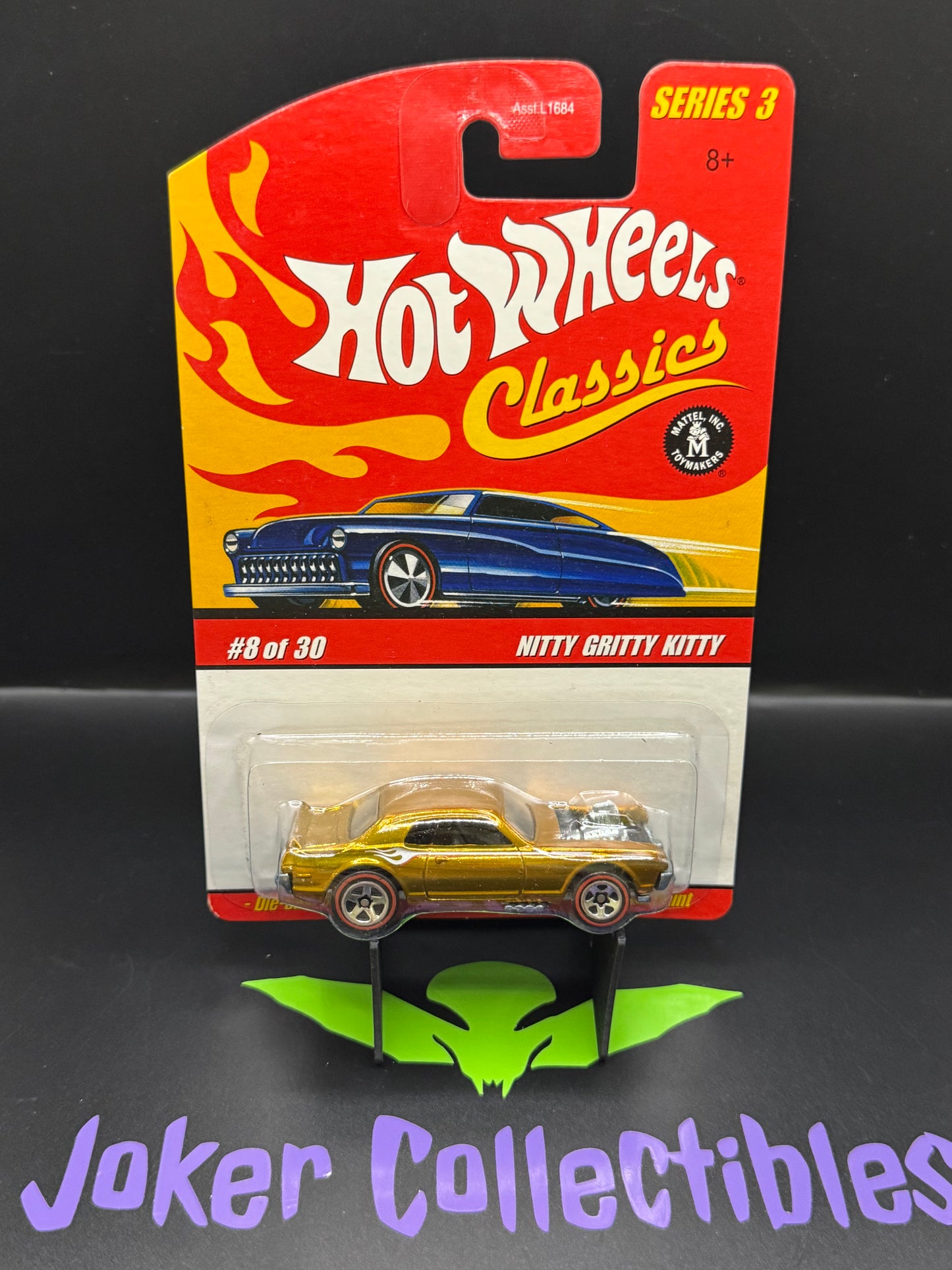 Hot Wheels Classics Series 3 Yellow Gold Nitty Gritty Kitty # 8 of 30