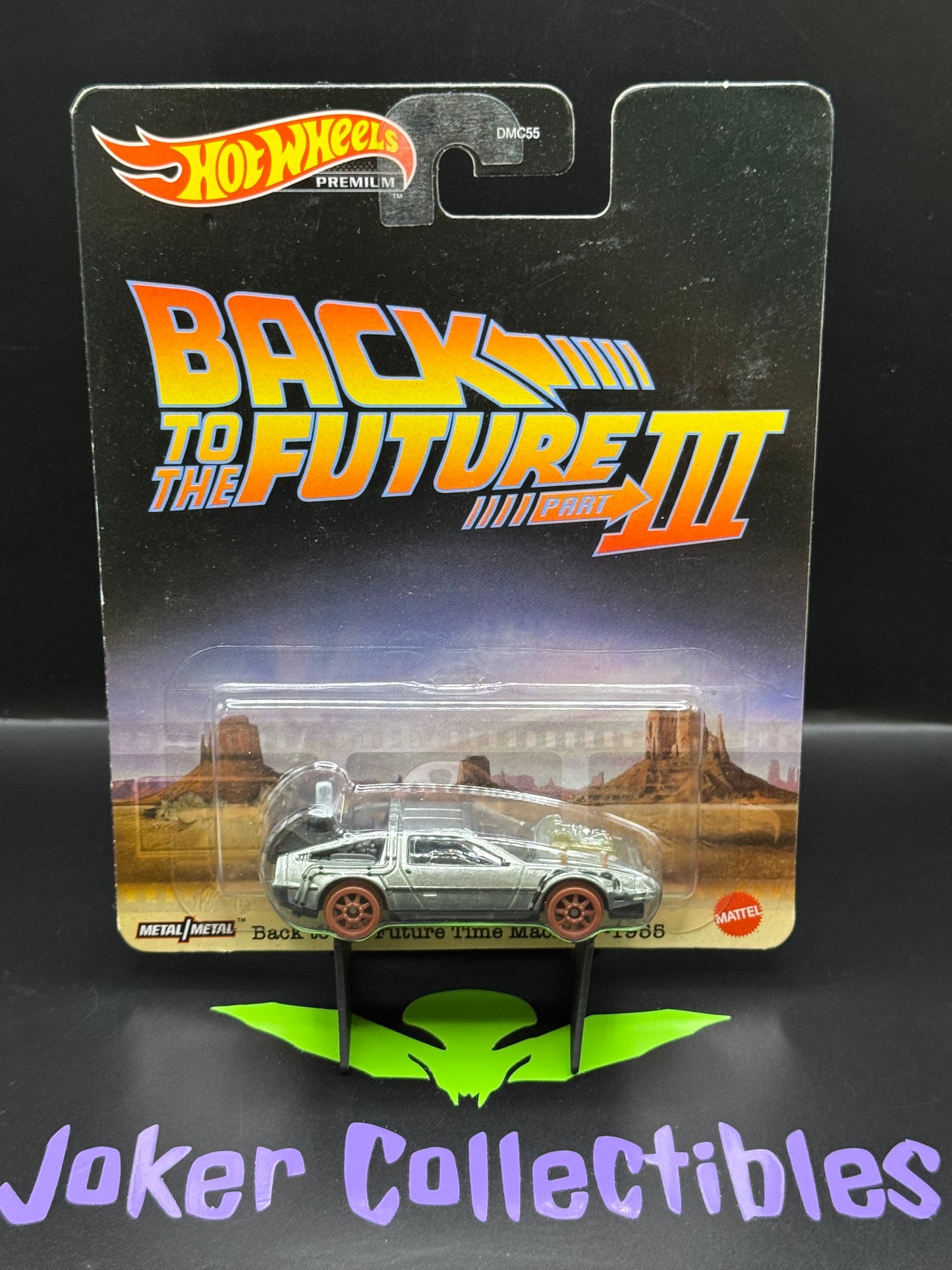 Hot Wheels Premium Back to the Future Part III Time Machine 1955