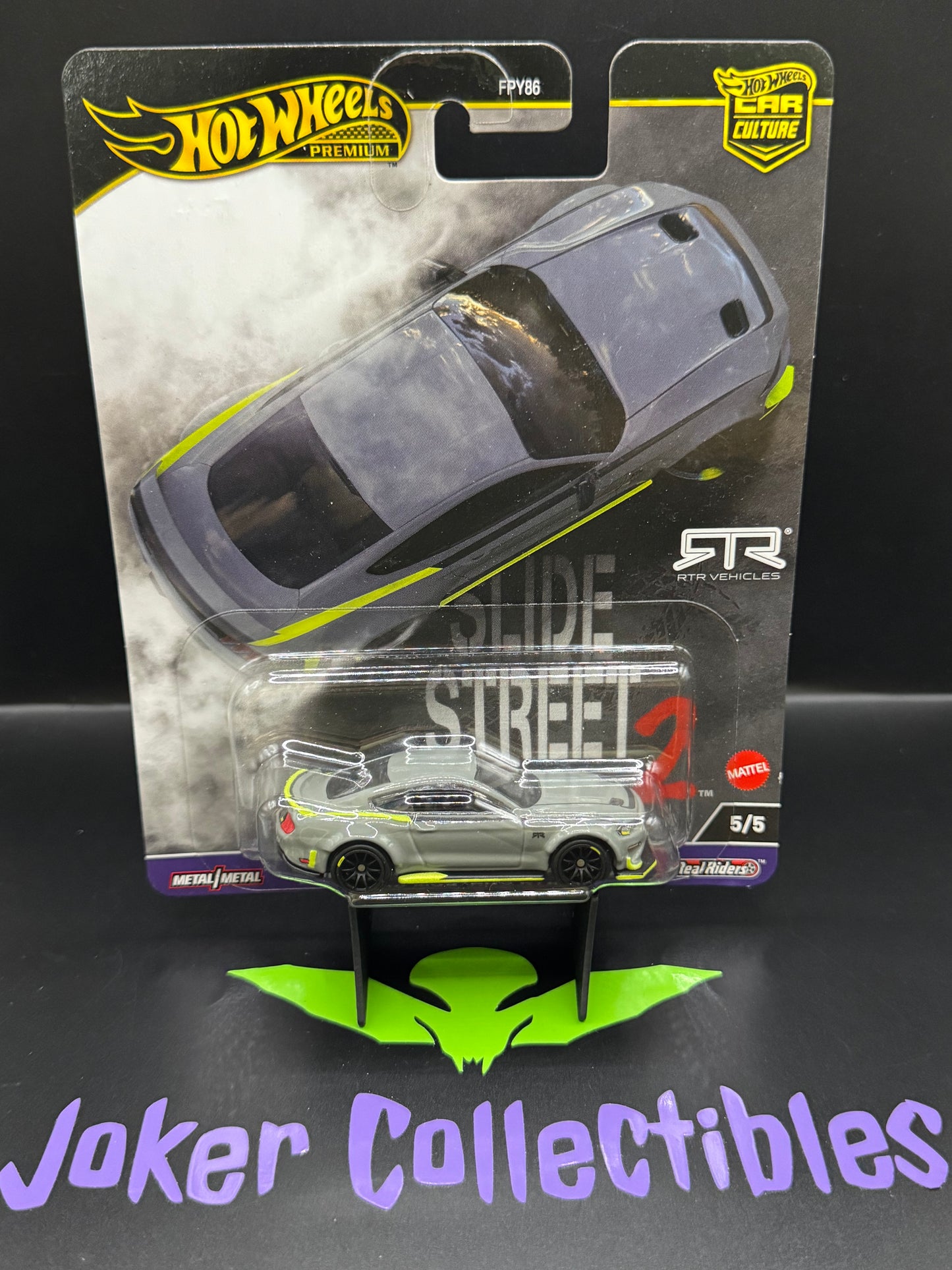 Hot Wheels Premium Car Culture Slide Street 2018 Ford Mustang RTR SPEC 5 # 5/5
