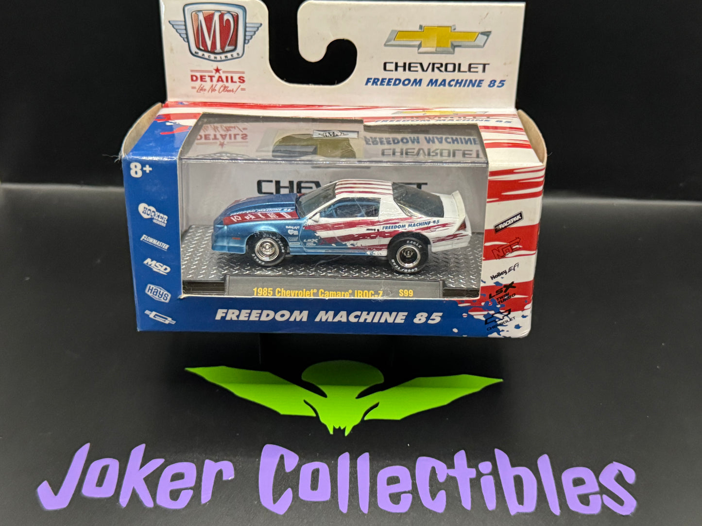 M2 Machines Freedom Machine 85 1985 Chevrolet Camaro IROC-Z S99 21-52