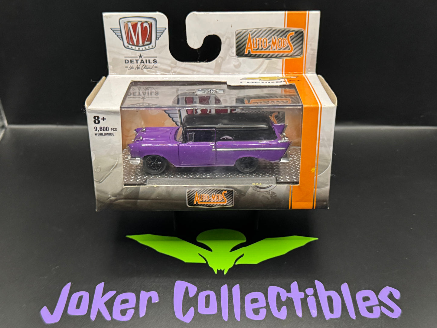 M2 Machines Auto-Mods Purple 1957 Chevrolet Sedan Delivery R61 21-49