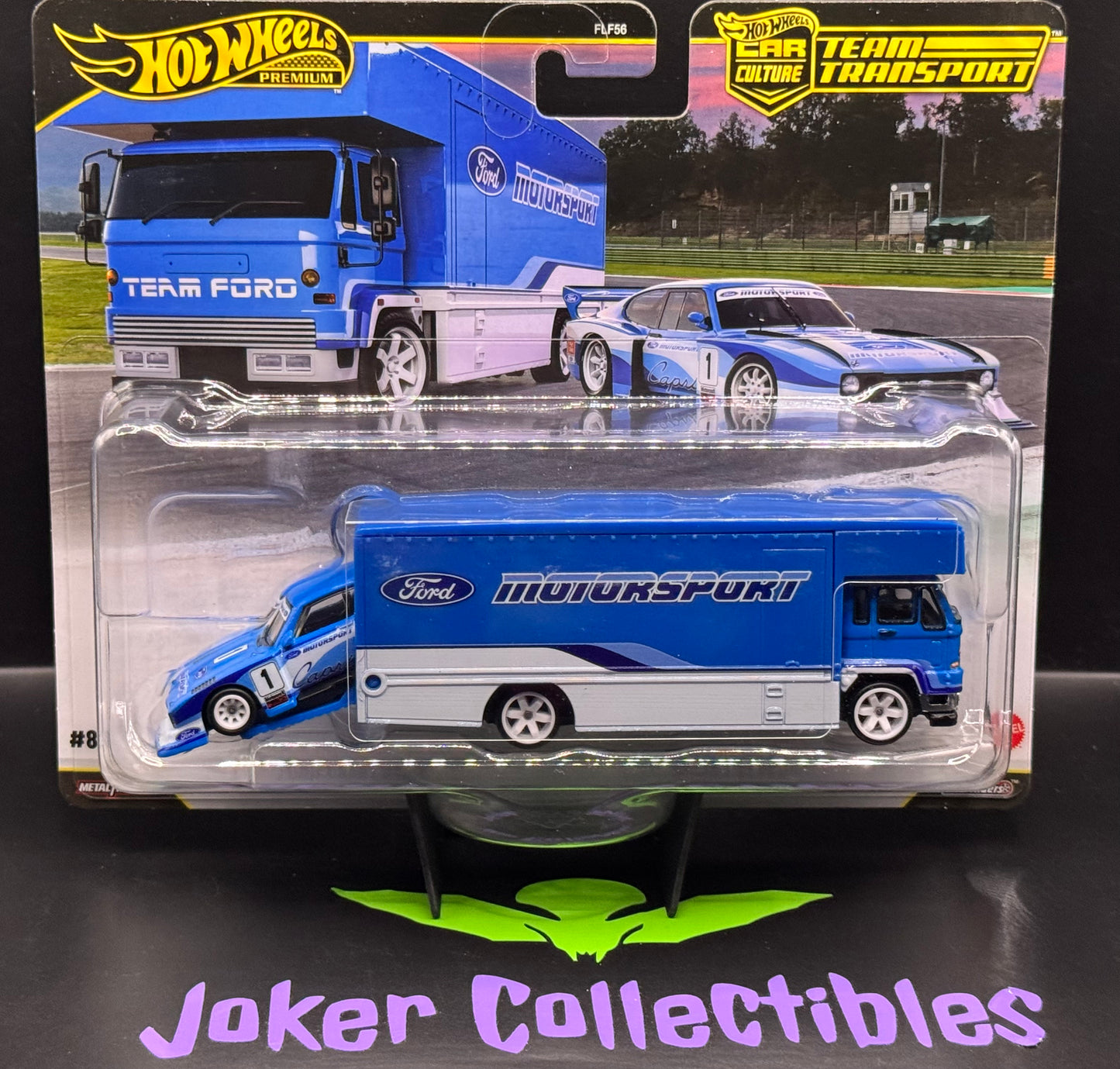 Hot Wheels Premium Car Culture Team Transport Ford Capri & Fleet Flyer #88