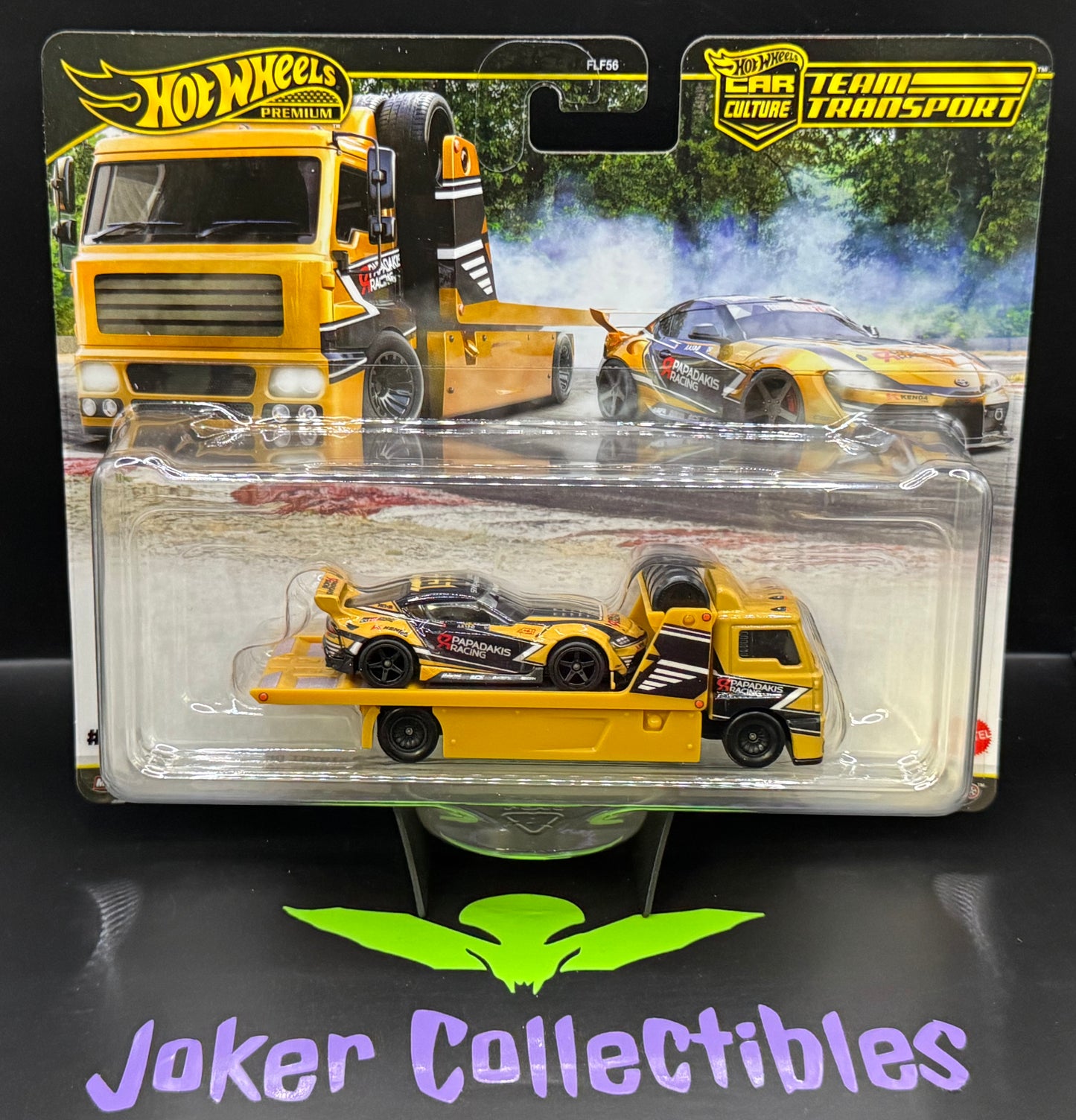 Hot Wheels Premium Car Culture Team Transport '21 Toyota GR Supra & Fleet Street #86