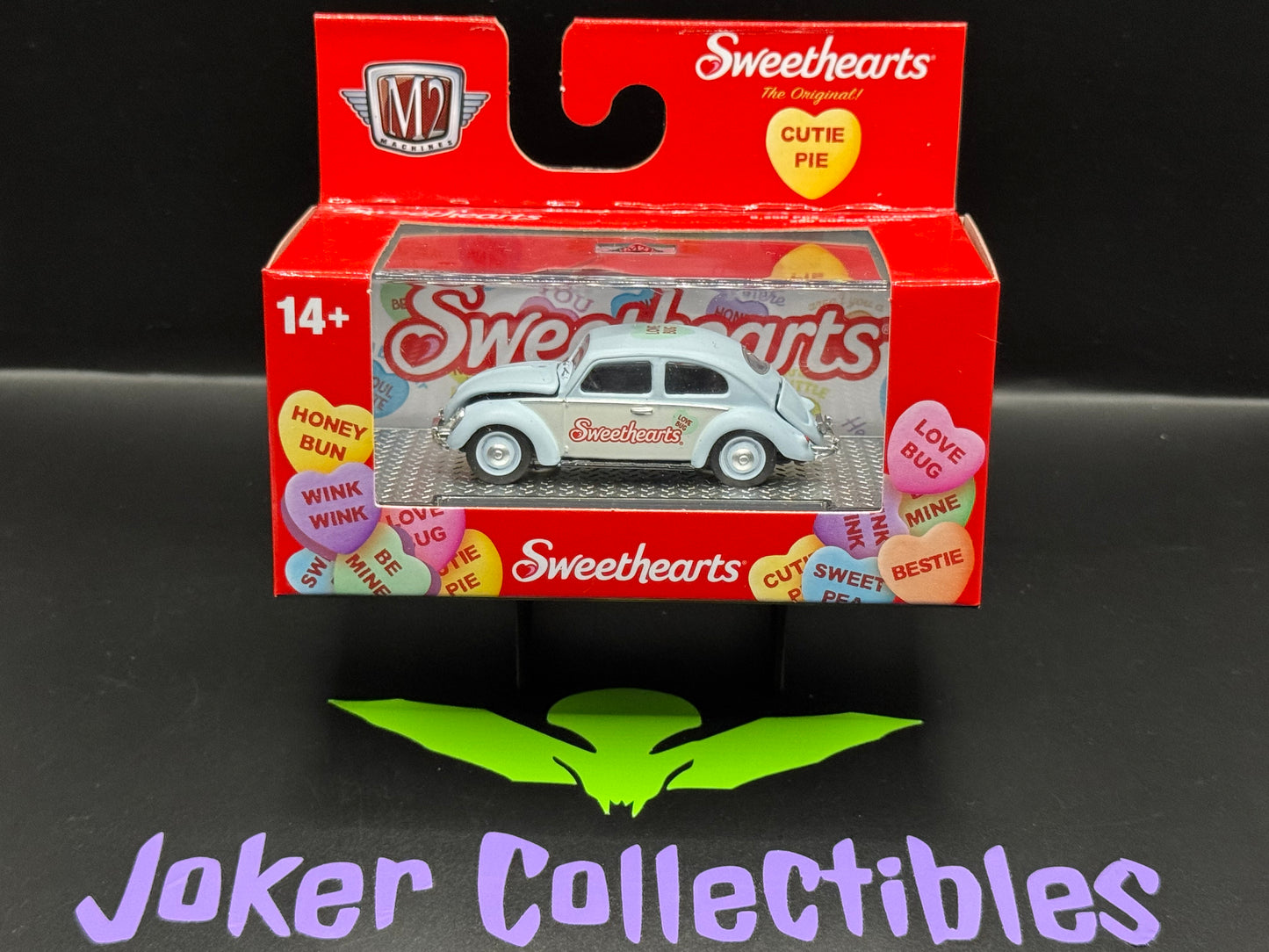 M2 Machines Sweethearts Blue 1953 VW Beetle Deluxe European Model WMTS22 25-05