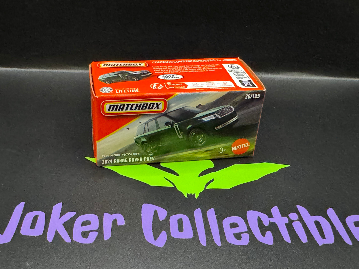 Matchbox Power Grabs 2026 Green 2024 Range Rover PHEV 26/125