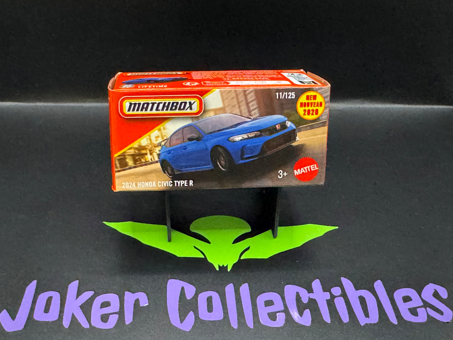 Matchbox Power Grabs 2026 Blue 2024 Honda Civic Type R 11/125