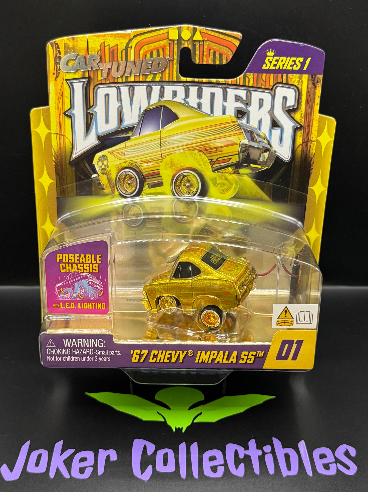 CarTuned Lowriders Show Glow Series 1 '67 Chevy Impala SS # 01 Car Tuned
