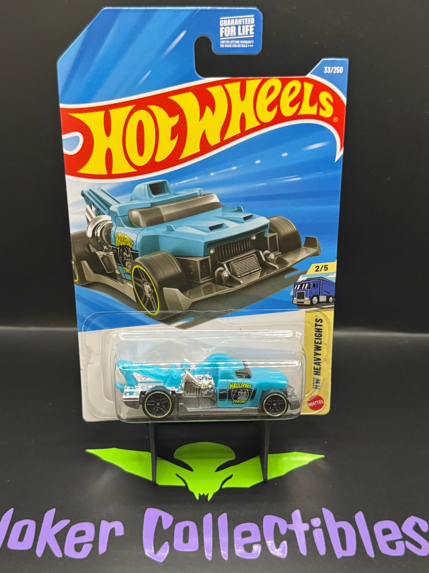 Hot Wheels 2026 Blue Haulerback 33/250 HW Heavyweights 2/5 B Case