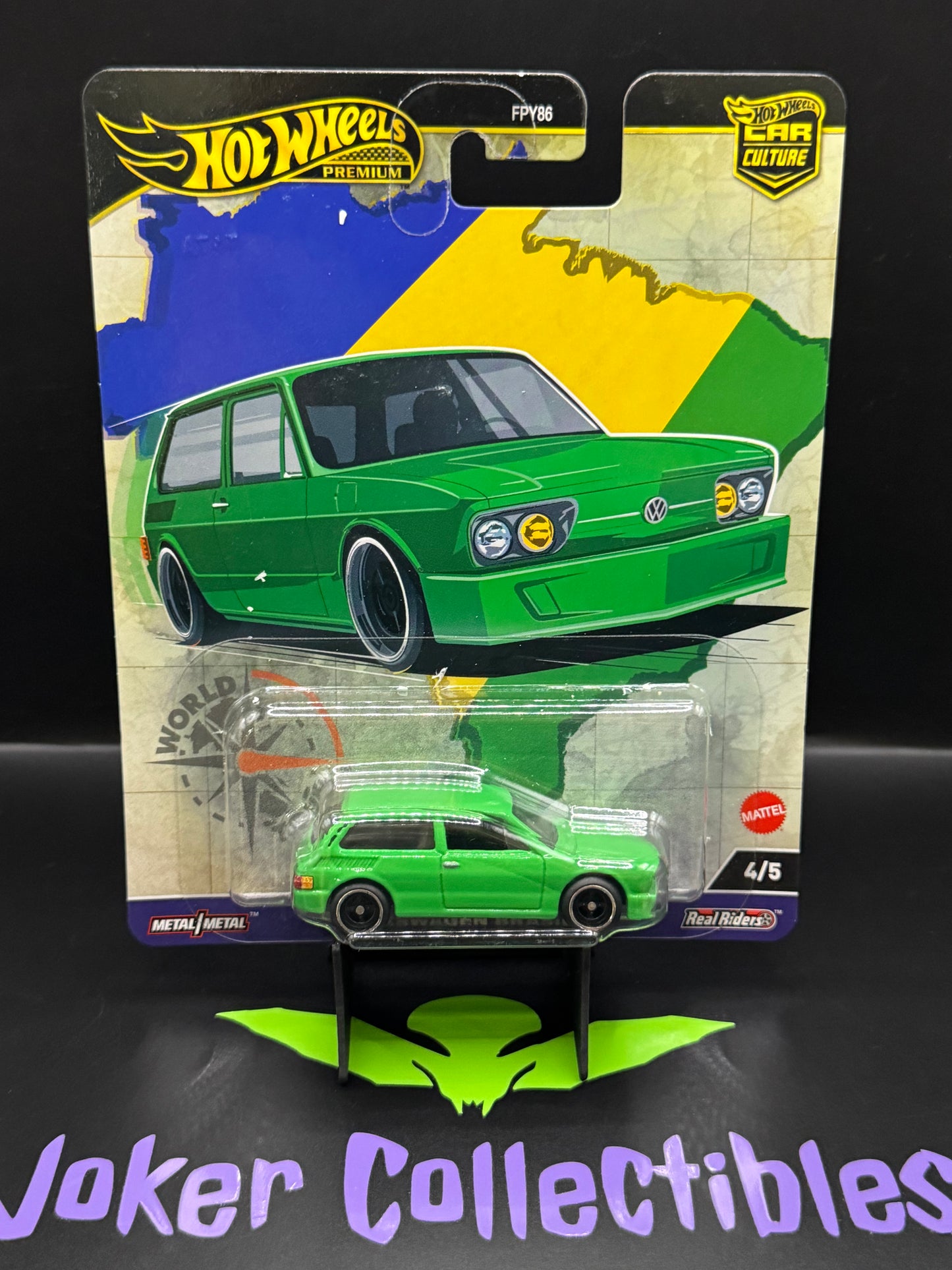 Hot Wheels Premium Car Culture World Tour Volkswagen Brasilia # 4/5