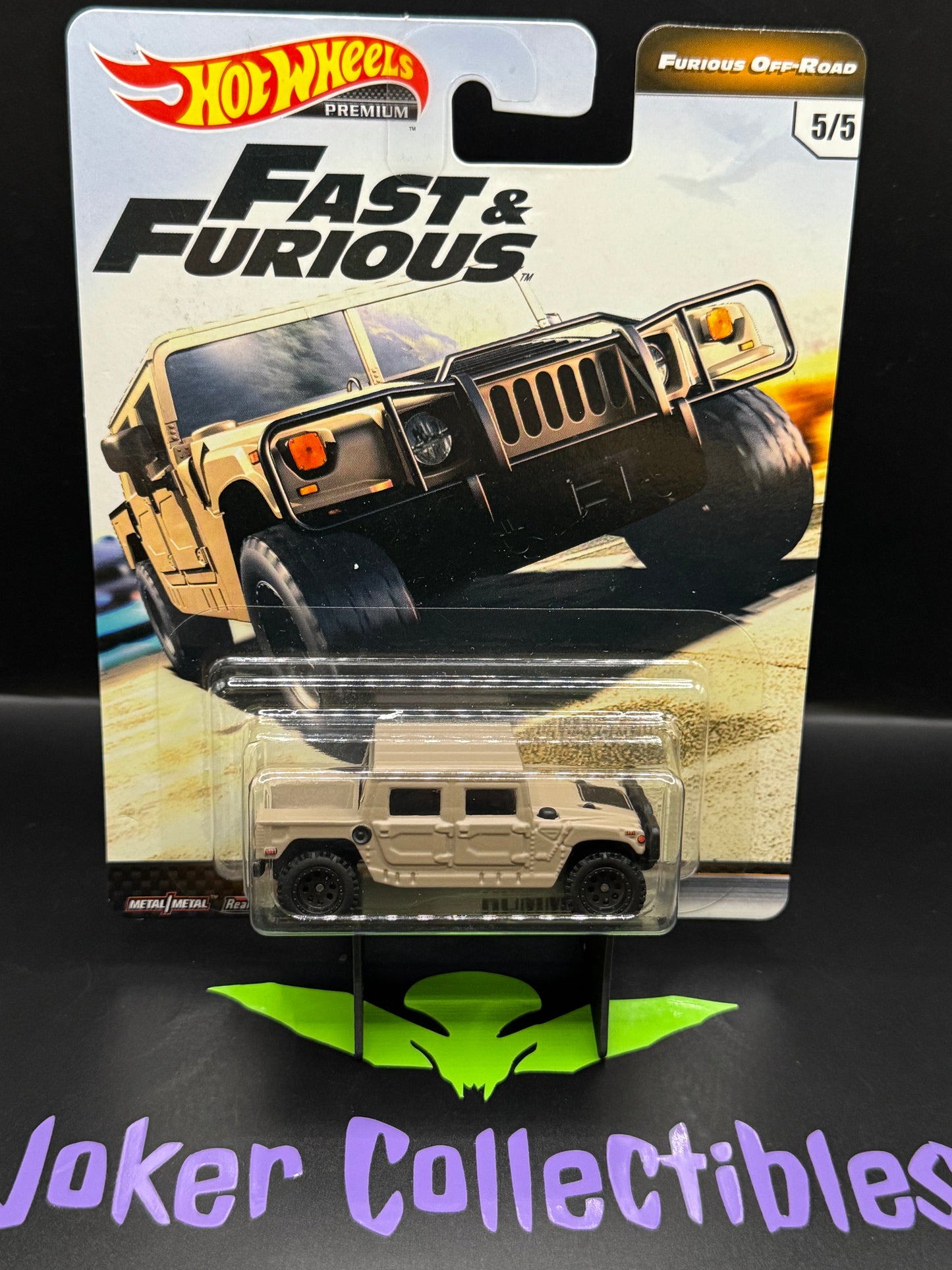 Hot Wheels Premium Fast & Furious Furious Off-Road Furious 7 Hummer H1 # 5/5