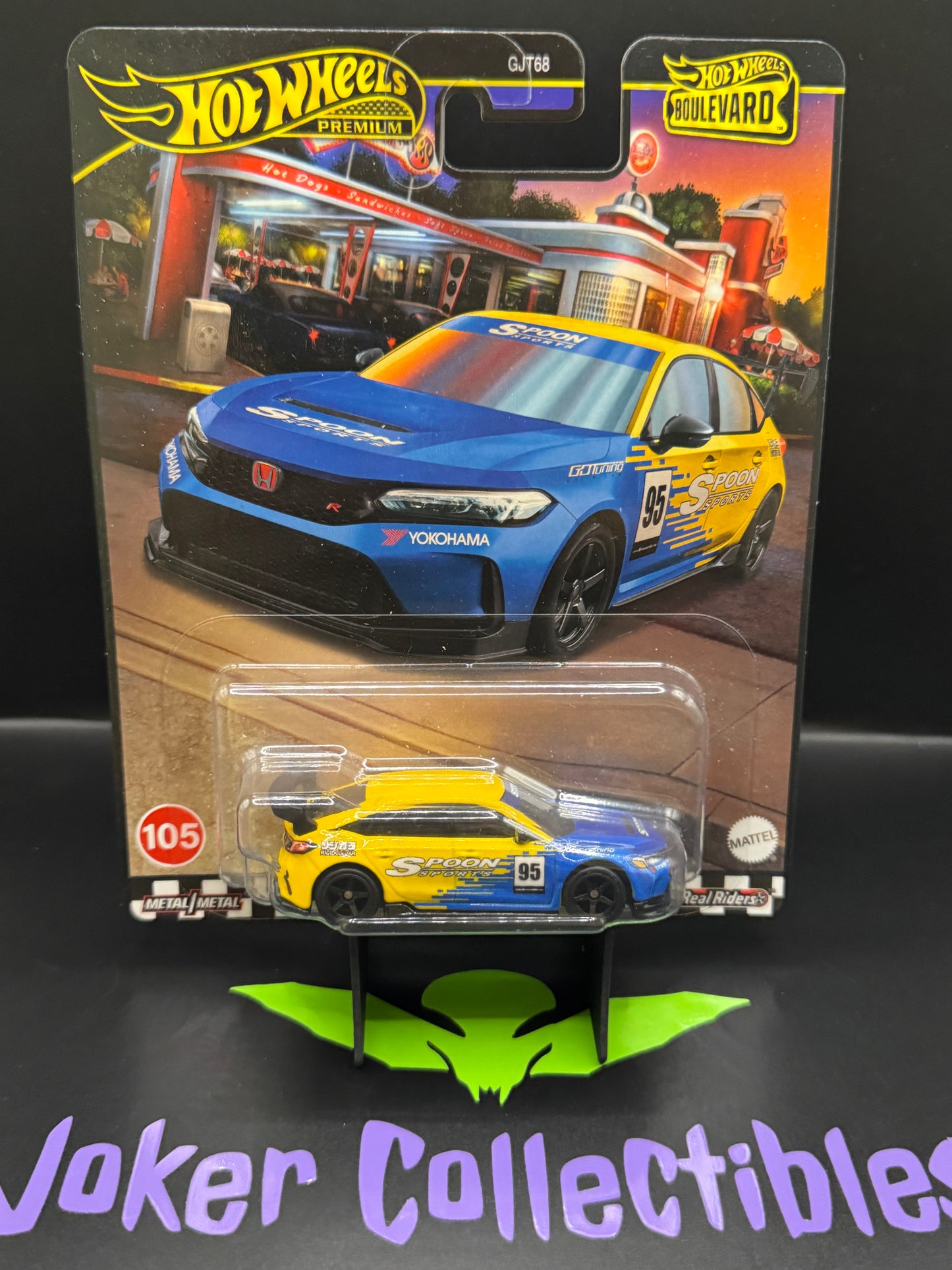 Hot Wheels Premium Boulevard Spoon '24 Honda Civic Type-R # 105
