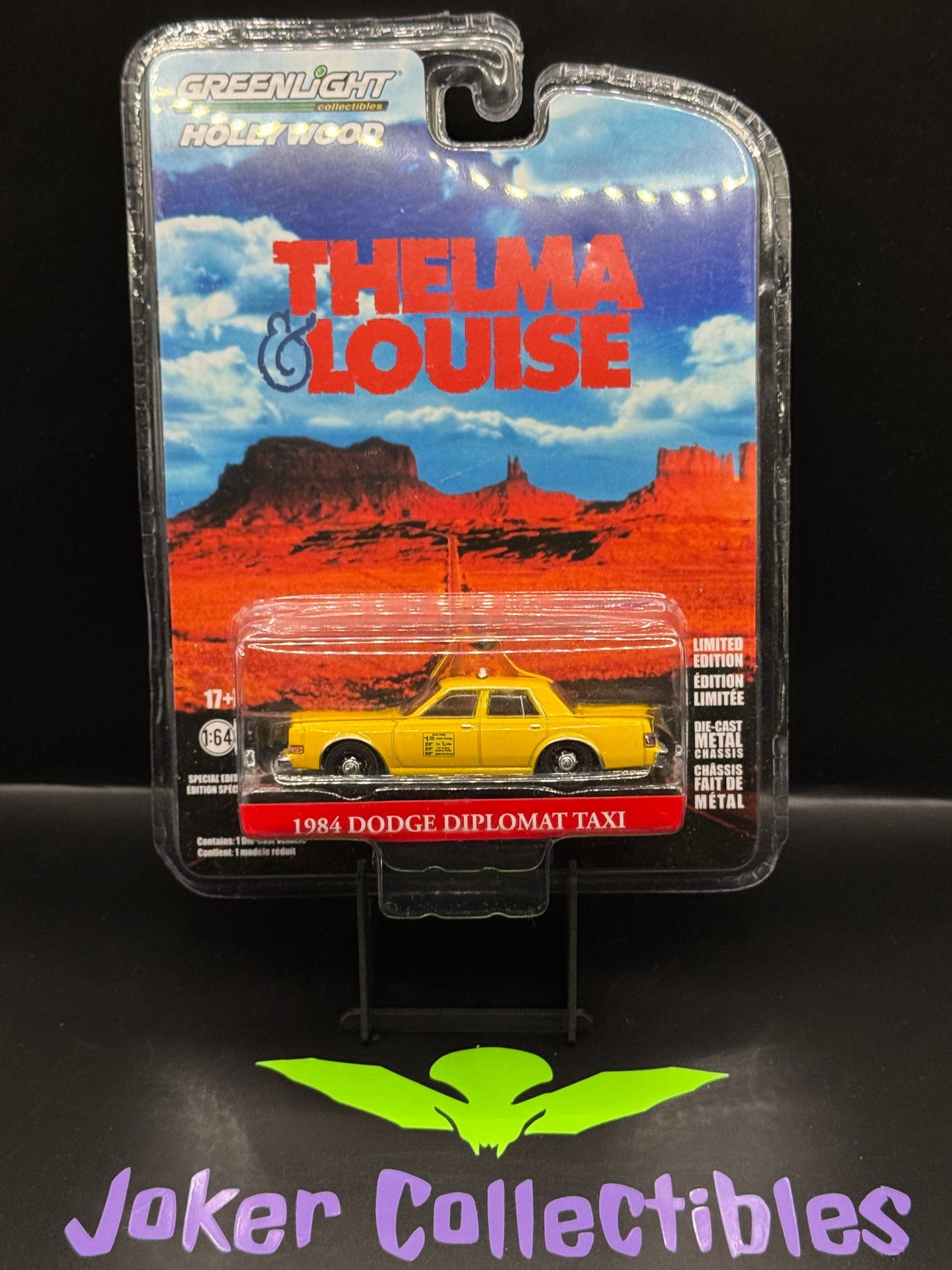 Greenlight Hollywood Thelma & Louise 1984 Dodge Diplomat Taxi