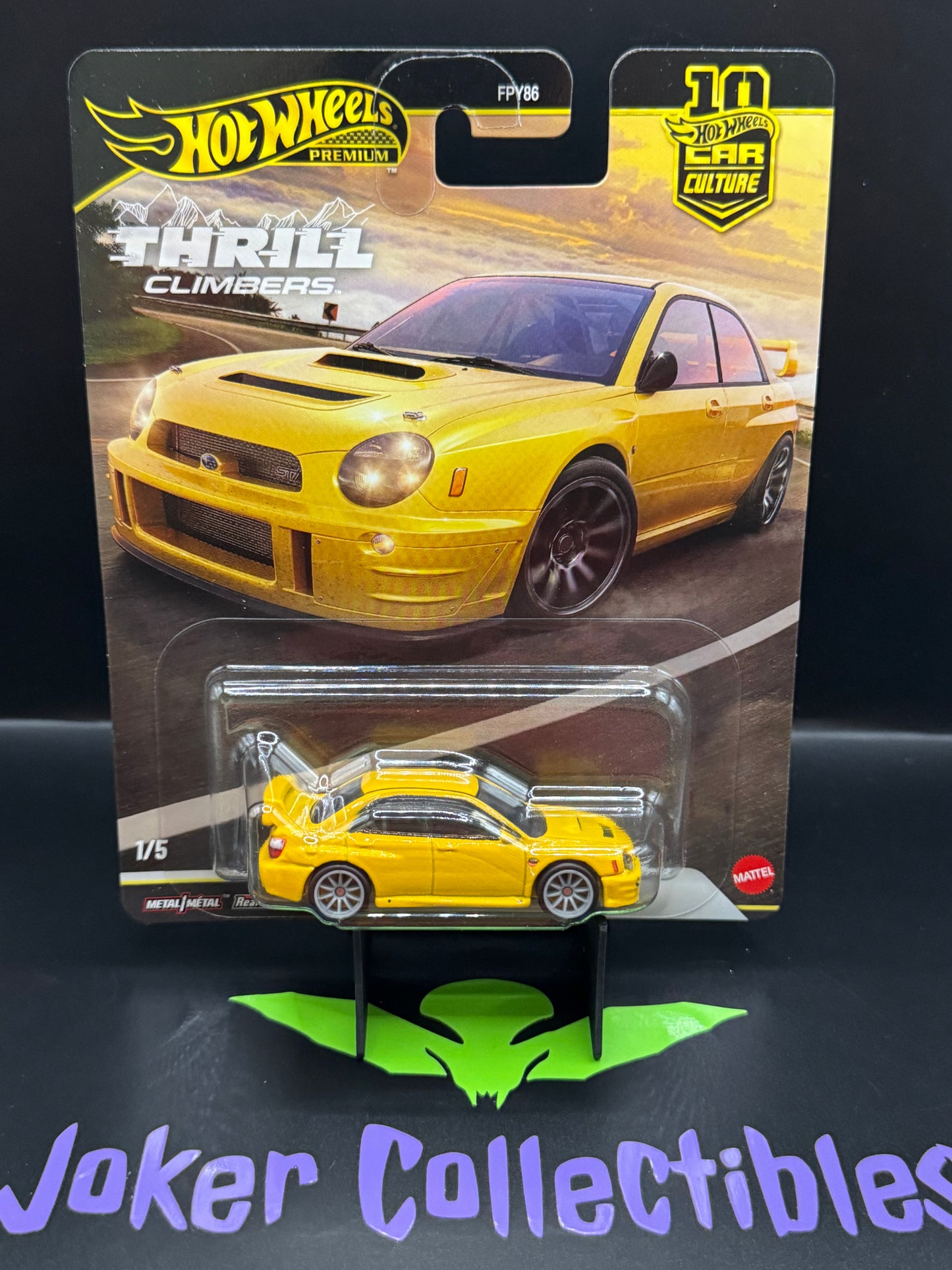 Hot Wheels Premium Car Culture Thrill Climbers Subaru Impreza WRX # 1/5