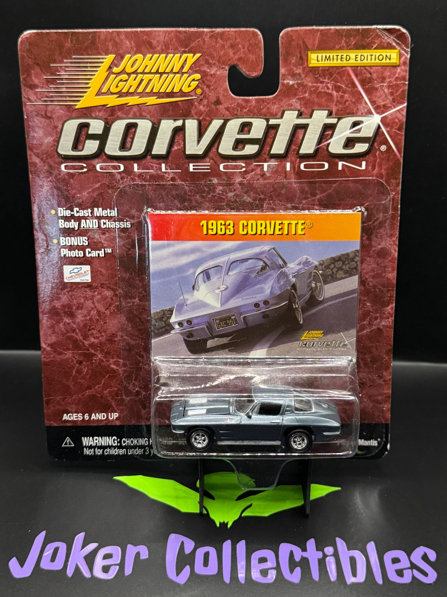 Johnny Lightning Corvette Collection 1963 Corvette Gray