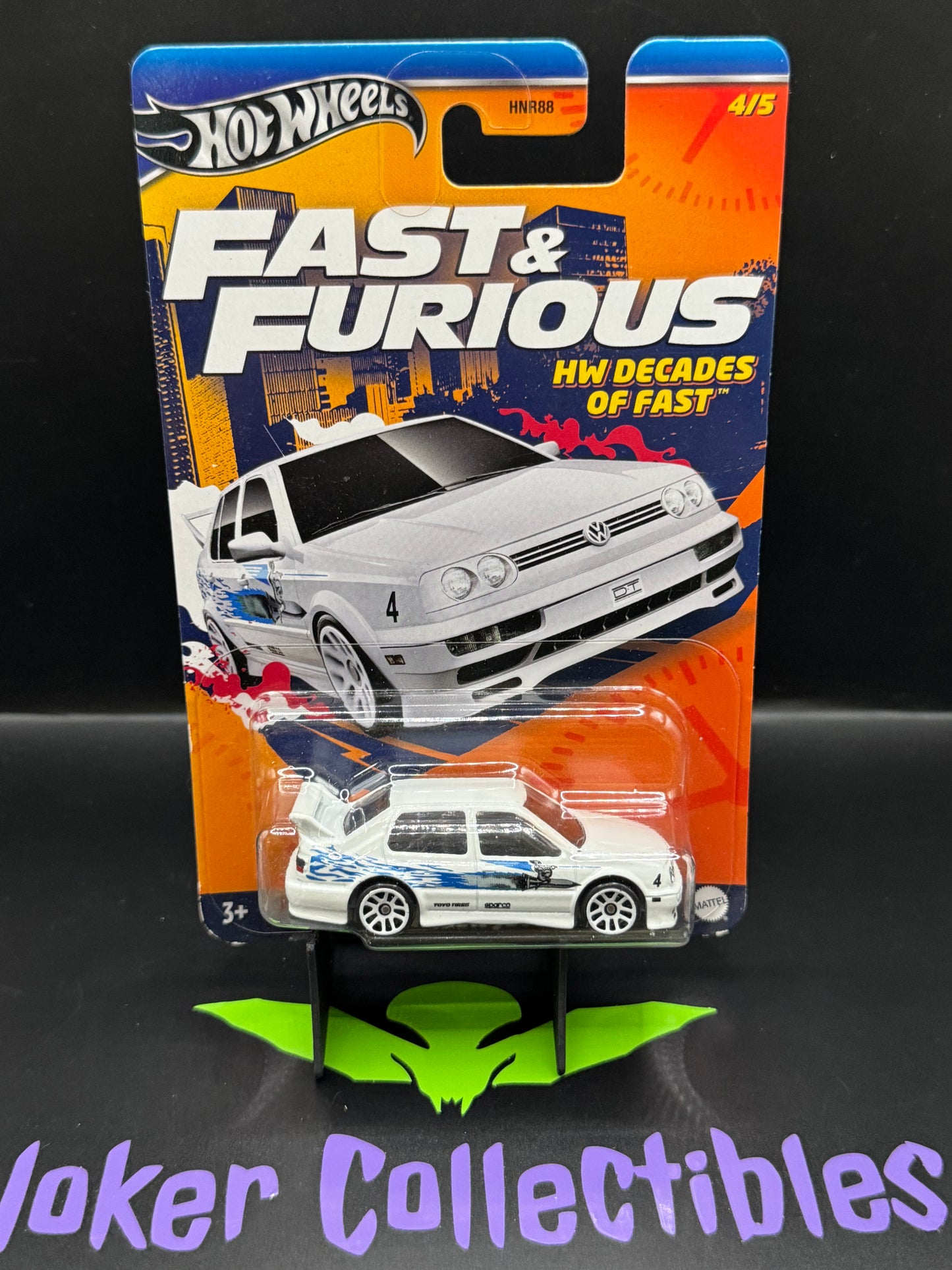 Hot Wheels Silver Series Fast & Furious HW Decades of Fast Volkswagen Jetta MK3 # 4/5