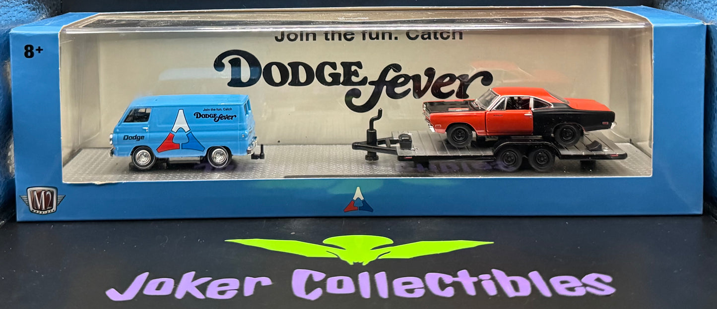M2 Machines Auto-Haulers 1967 Dodge A100 Panel Van & 1969 Plymouth Road Runner HEMI R63 23-03