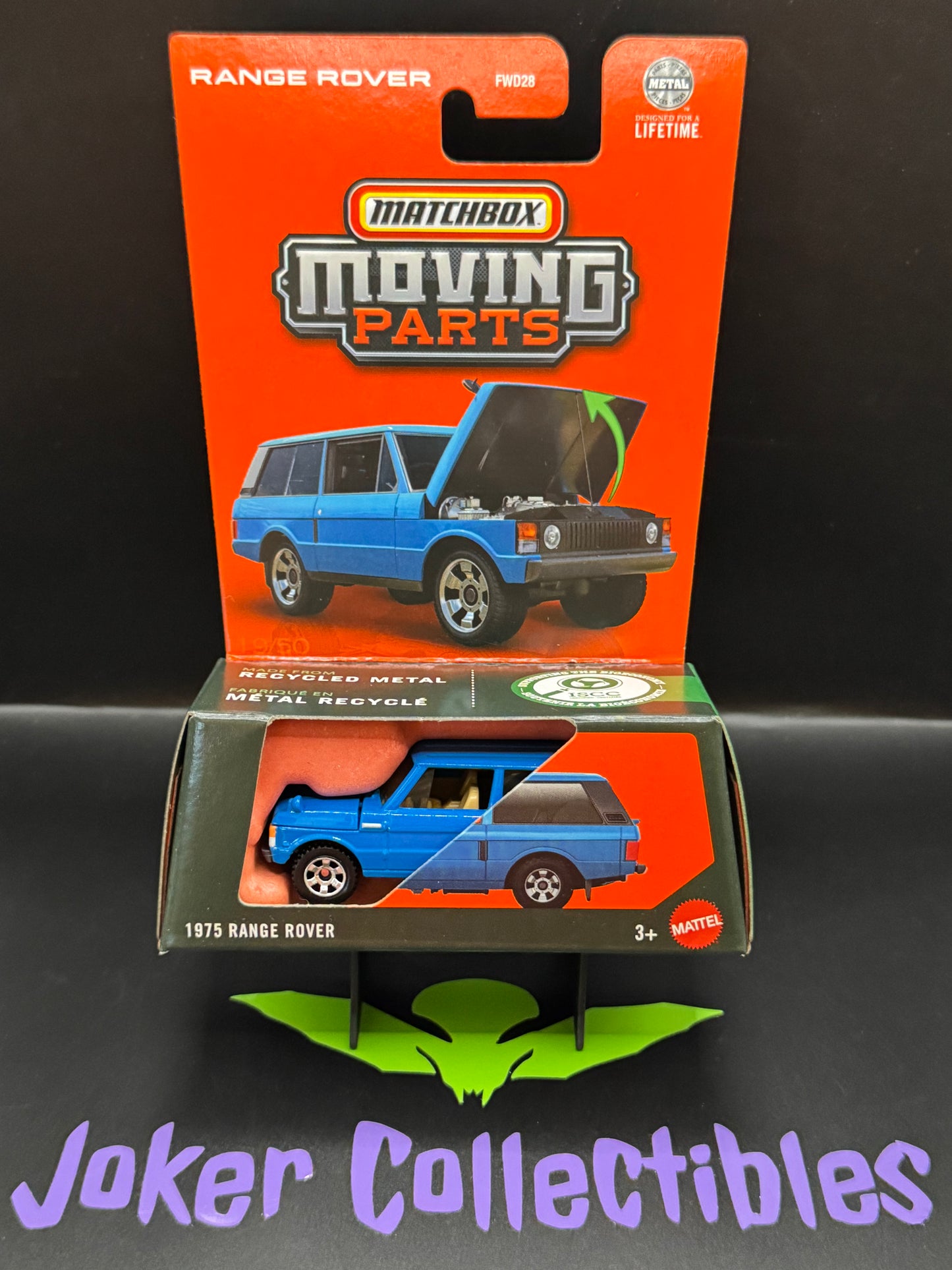 Matchbox Moving Parts Blue 1975 Range Rover