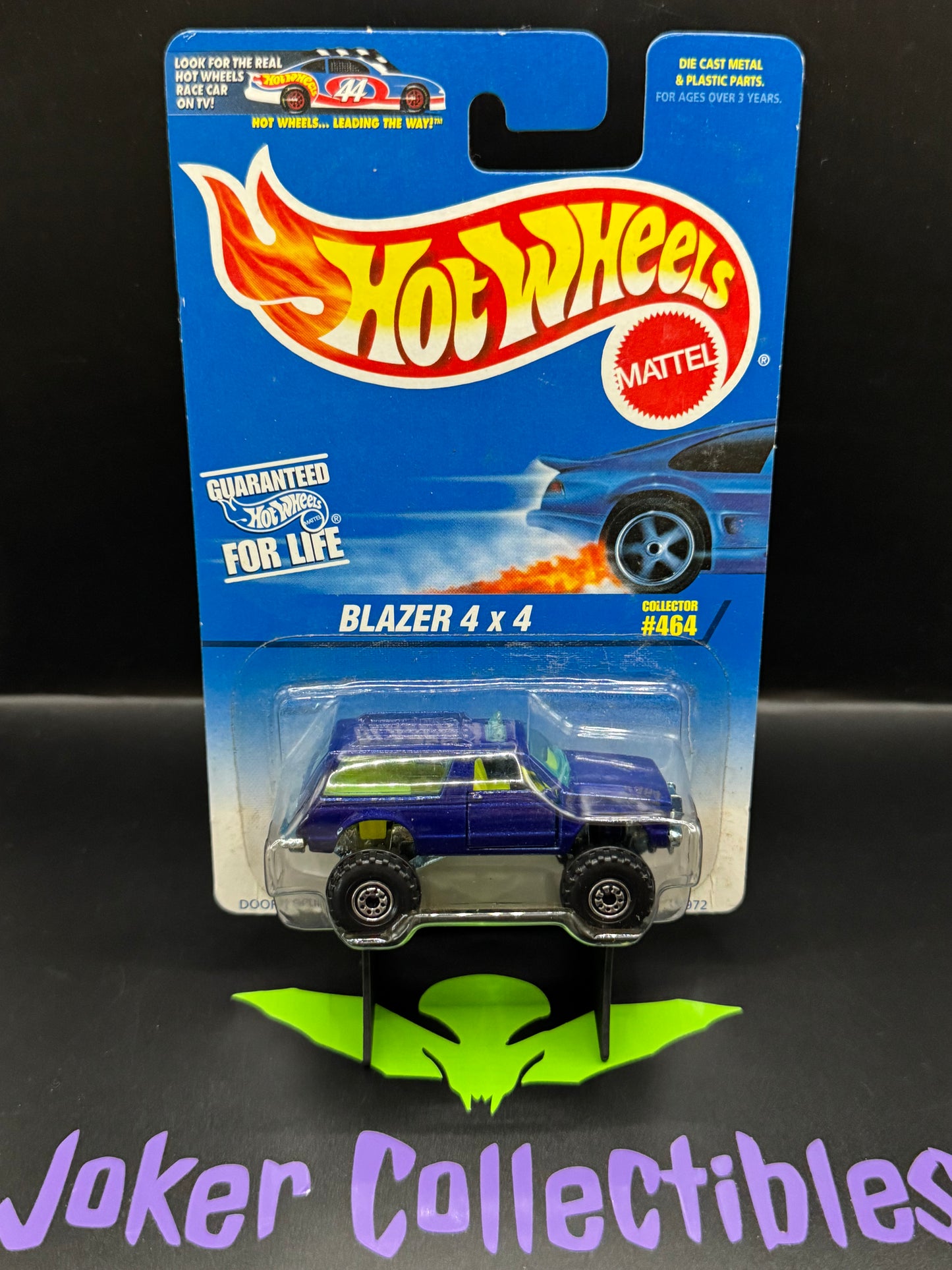 Hot Wheels Blue Chevrolet Blazer 4x4 Collector # 464