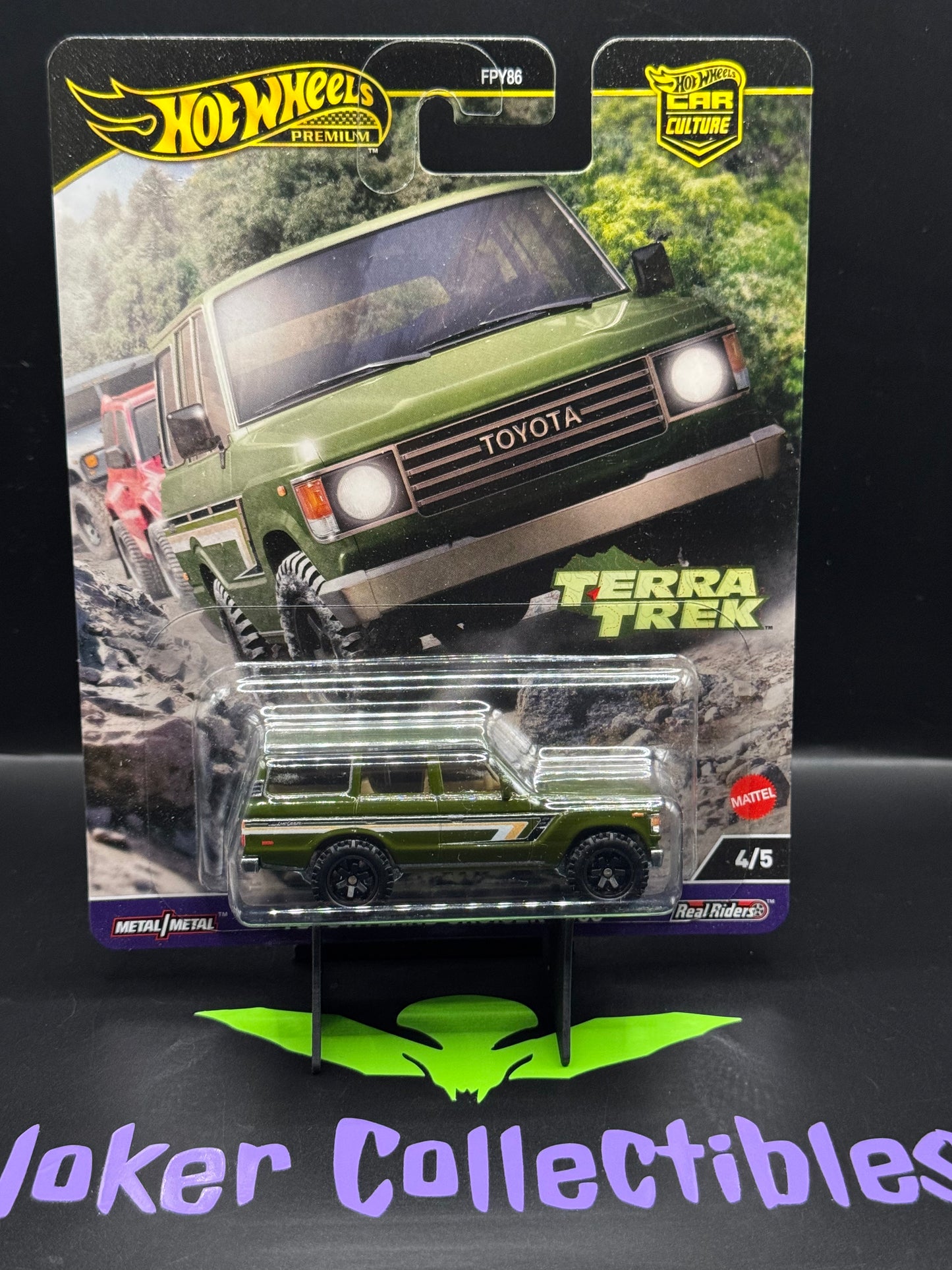 Hot Wheels Premium Car Culture Terra Trek Toyota Land Cruiser FJ60 # 4/5