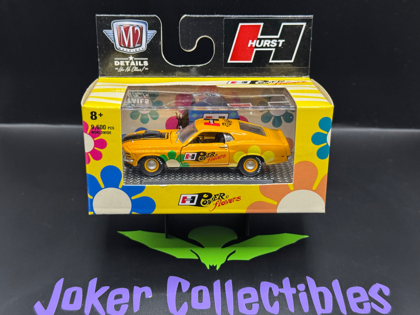 M2 Machines Hurst Power Flowers 1970 Ford Mustang 428 SCJ S47 22-24