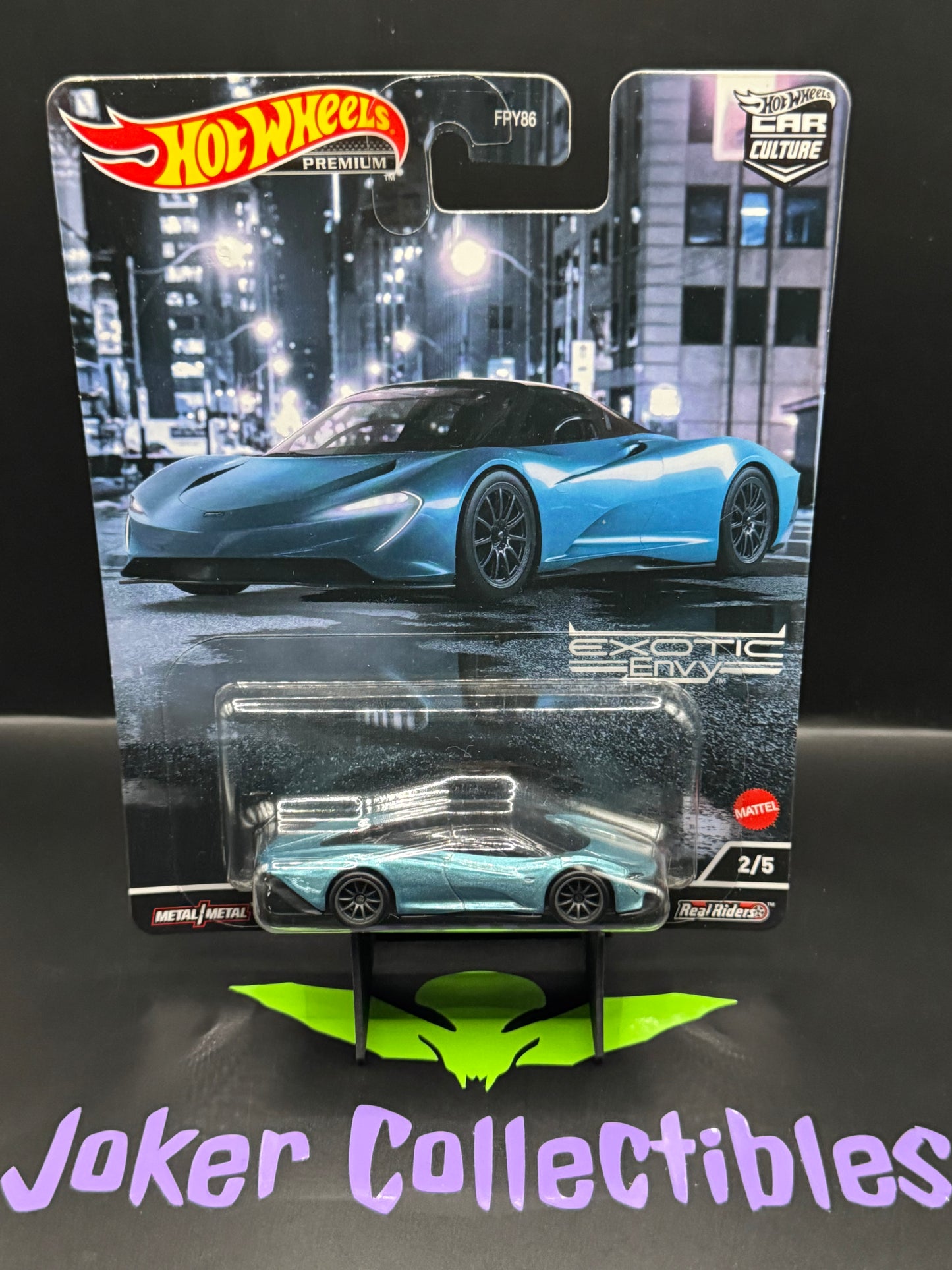 Hot Wheels Premium Car Culture Exotic Envy McLaren Speedtail # 2/5