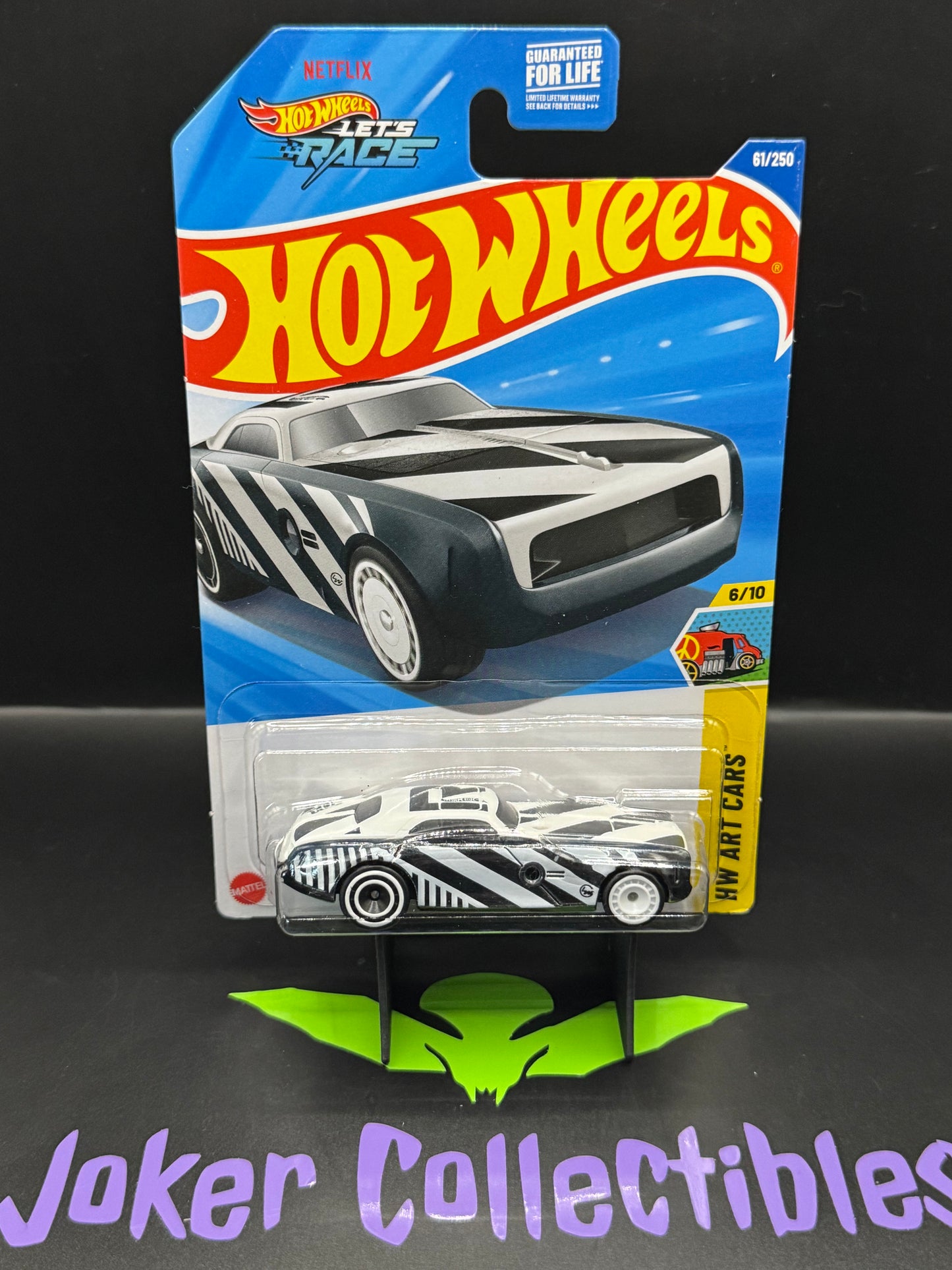 Hot Wheels Super Treasure Hunt Let's Race Hi-Roller II 61/250 HW Art Cars 6/1