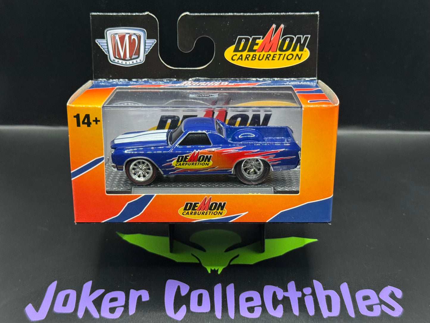 M2 Machines Ground Pounders Blue 1970 Chevrolet El Camino SS 454 R32 25-17