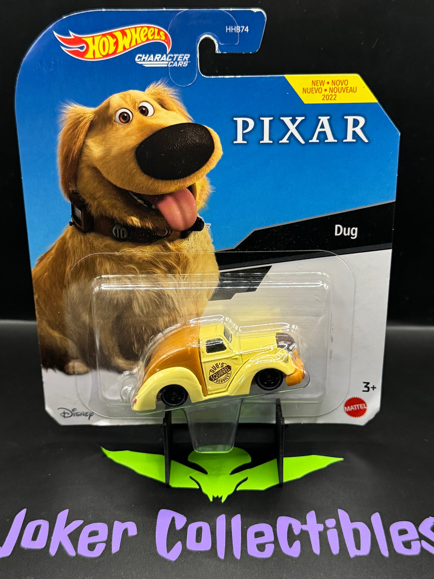 Hot Wheels Character Cars Disney Pixar Up Dug Dug's Squirrel Services