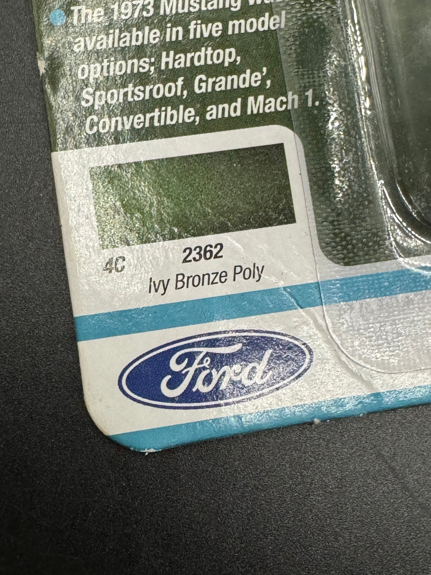 Auto World Vintage Muscle 1973 Ford Mustang Mach 1 Muscle Ivy Bronze Poly #6 (1)