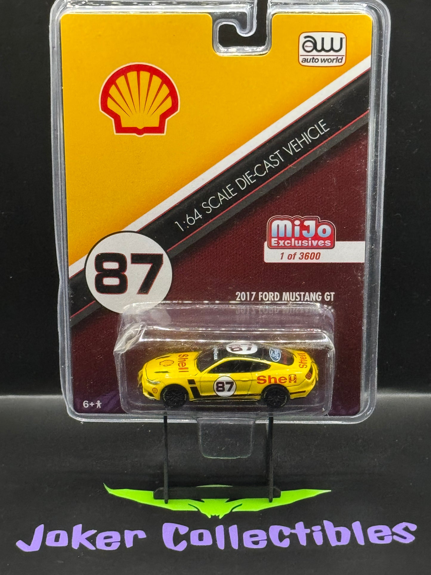 Auto World Shell # 87 2017 Ford Mustang GT MiJo Exclusives