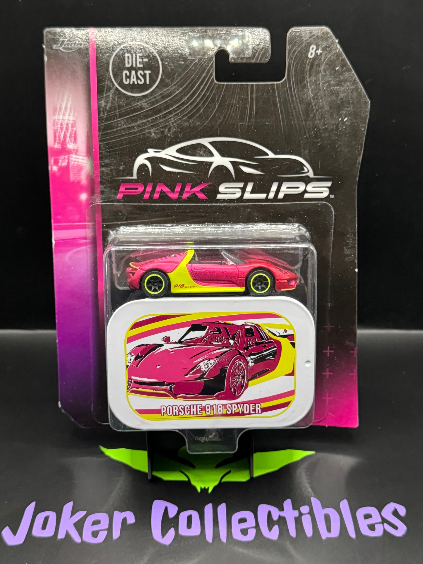 Jada Pink Slips Pink Porsche 918 Spyder
