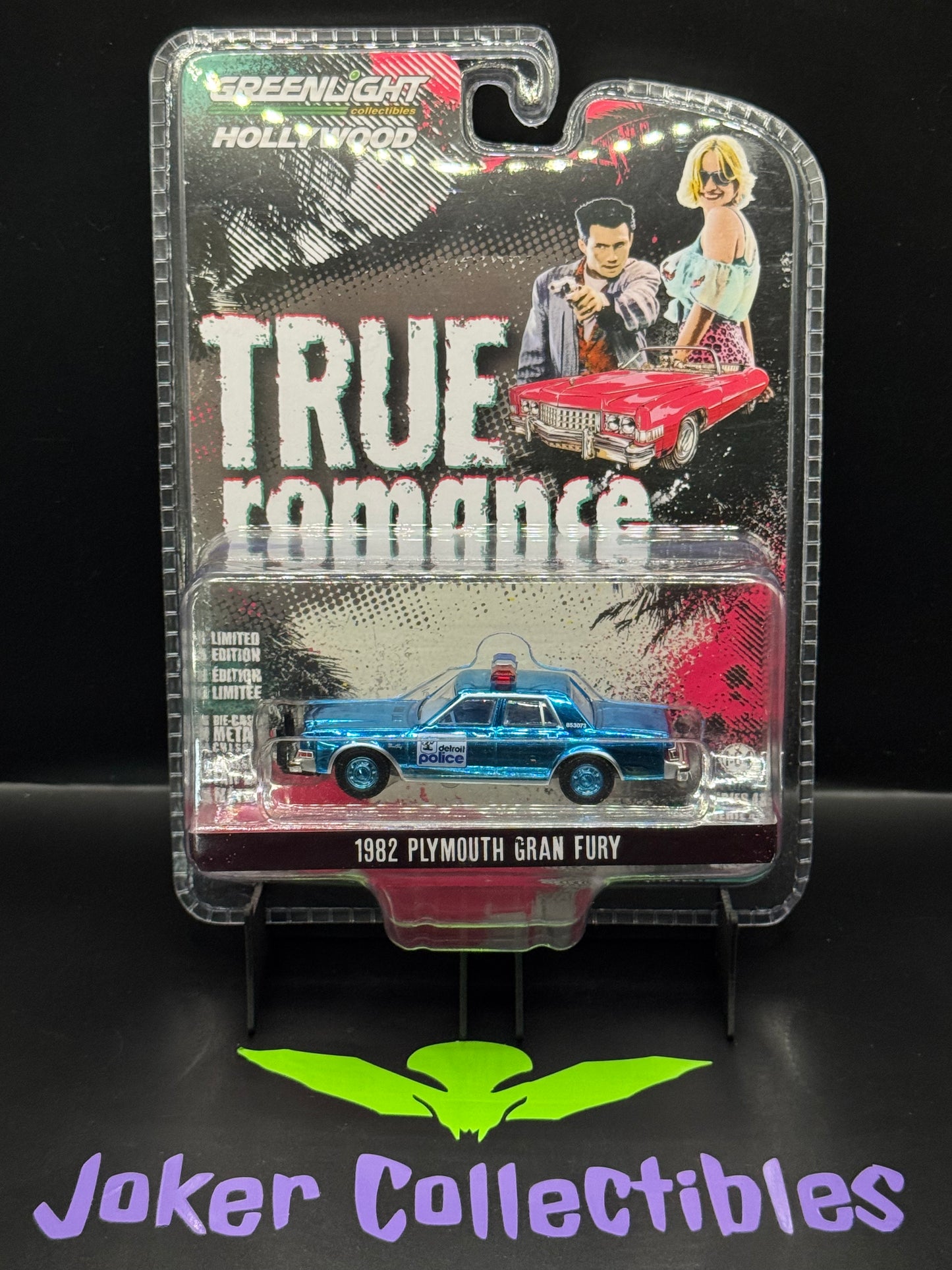 Greenlight Hollywood Series 43 Walmart Chase True Romance 1982 Plymouth Gran Fury