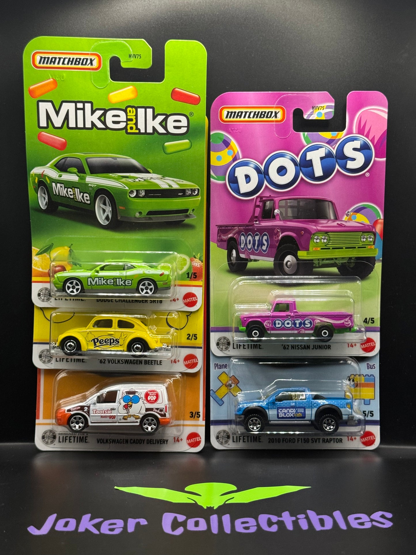 Matchbox 2026 Mix 1 Candy Series Full Set of 5 HVV75-979E