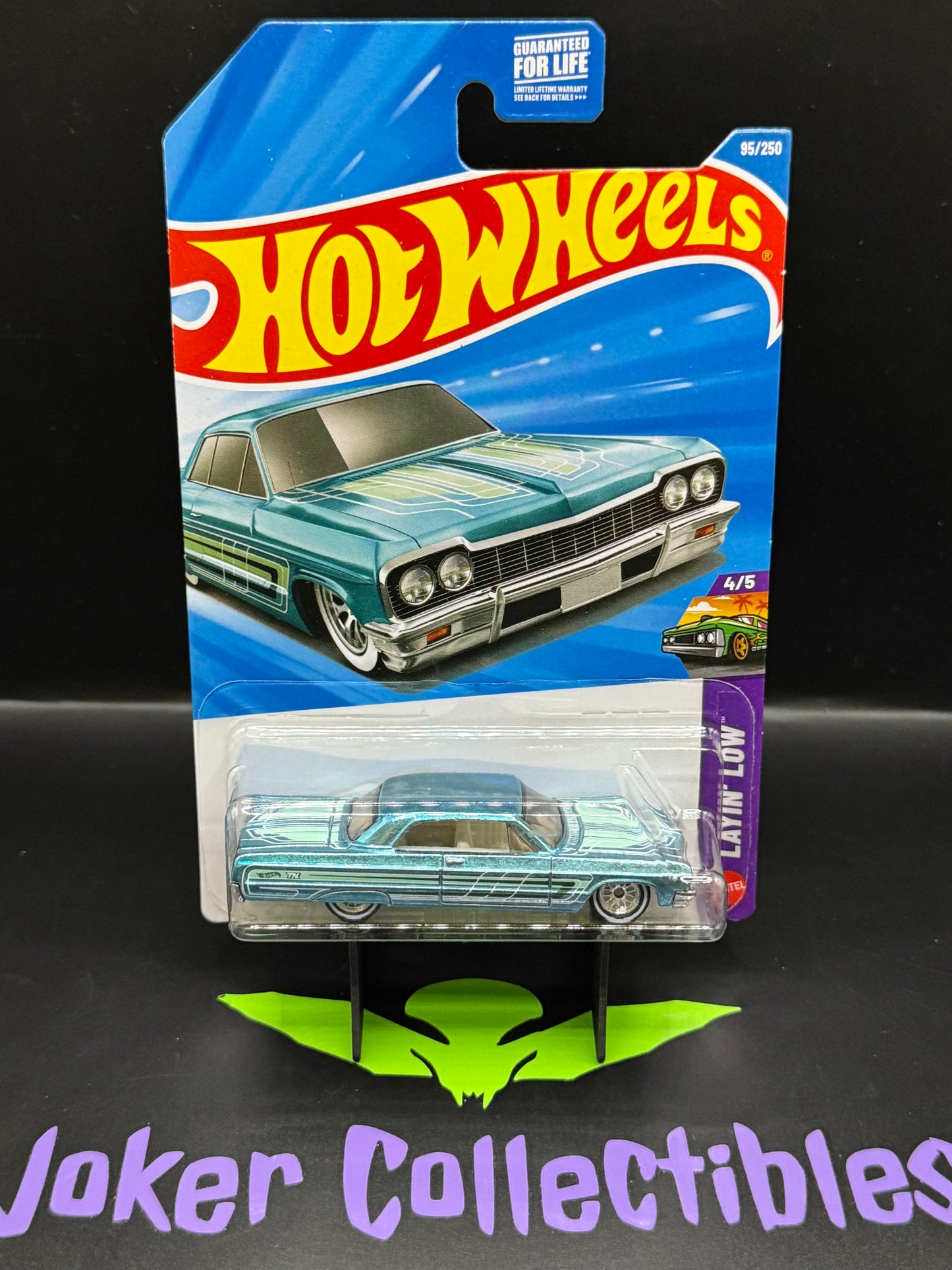 Hot Wheels Super Treasure Hunt '64 Impala 95/250 Layin' Low 4/5