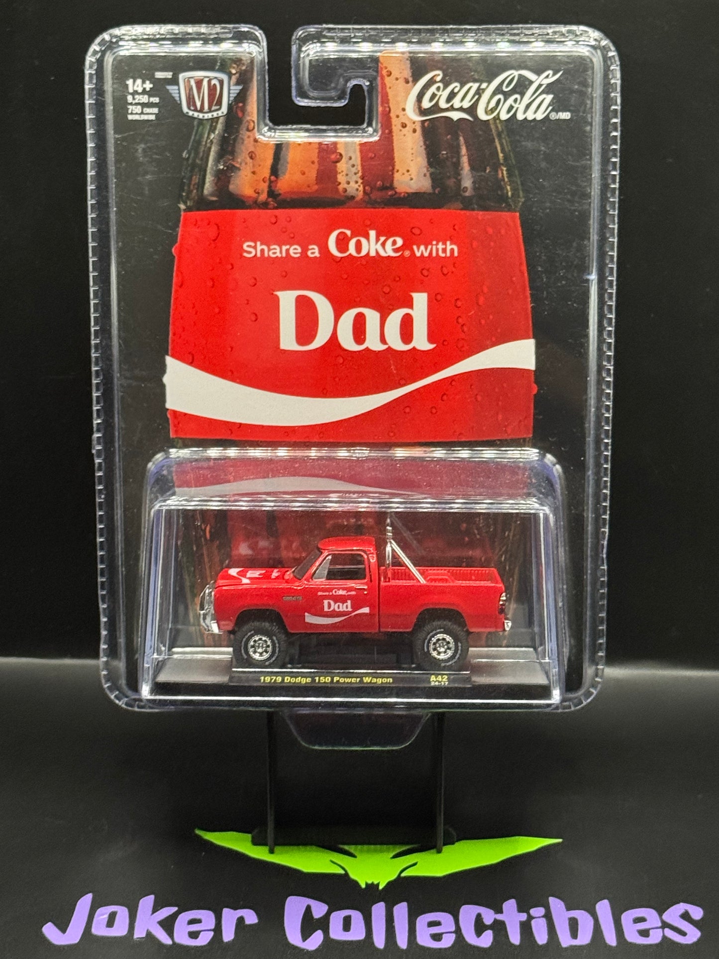 M2 Machines Share a Coke with Dad 1979 Dodge 150 Power Wagon A42 24-17